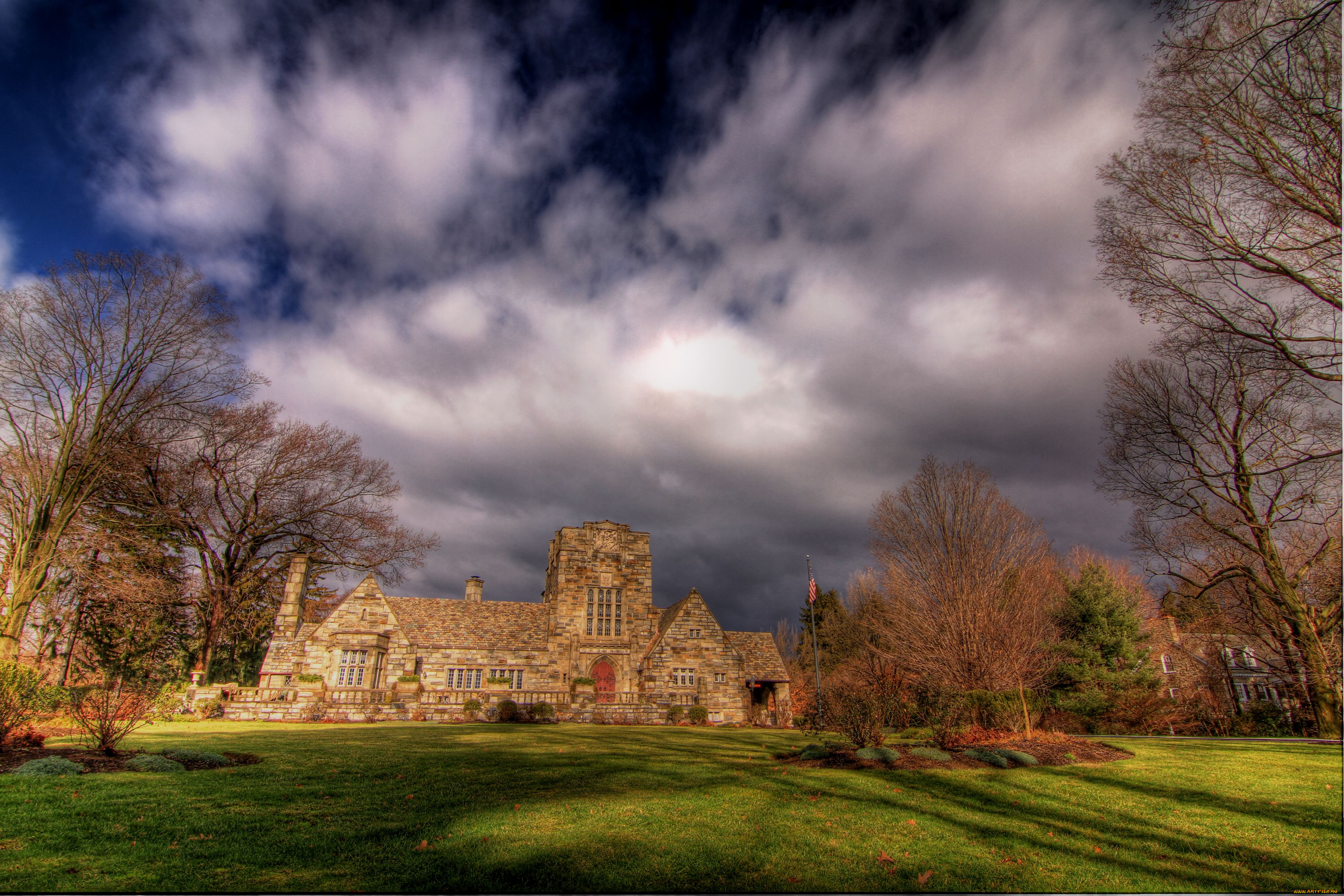 merion, tribute, house, разное, сооружения, постройки, пенсильвания