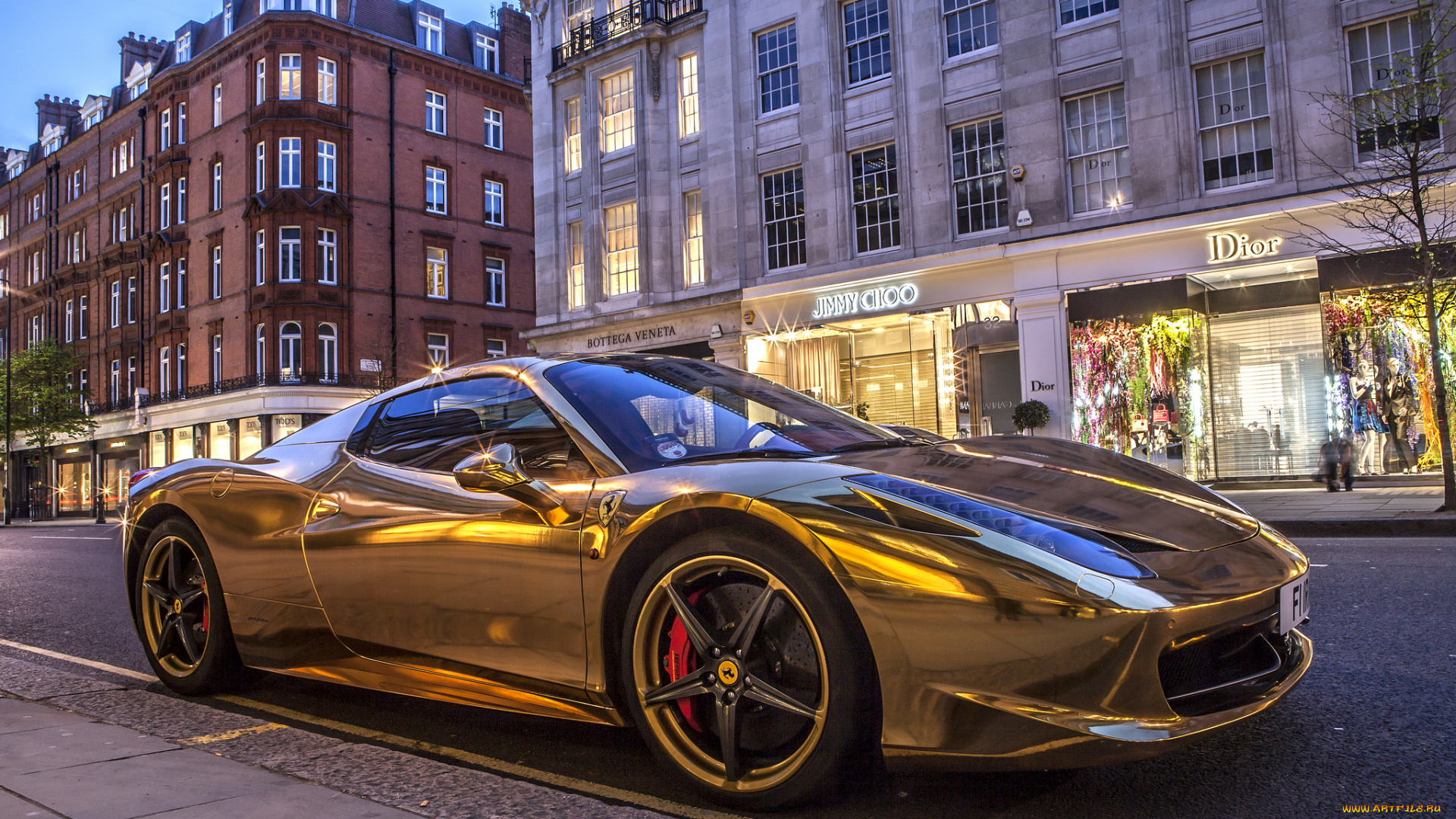 автомобили, выставки, и, уличные, фото, italia, 458, ferrari