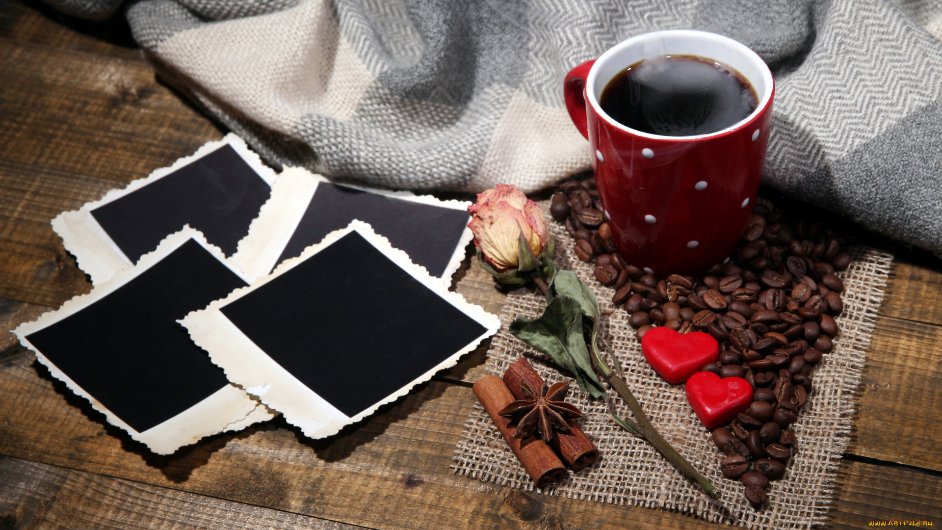 еда, кофе, , кофейные, зёрна, бадьян, роза, фотографии, корица