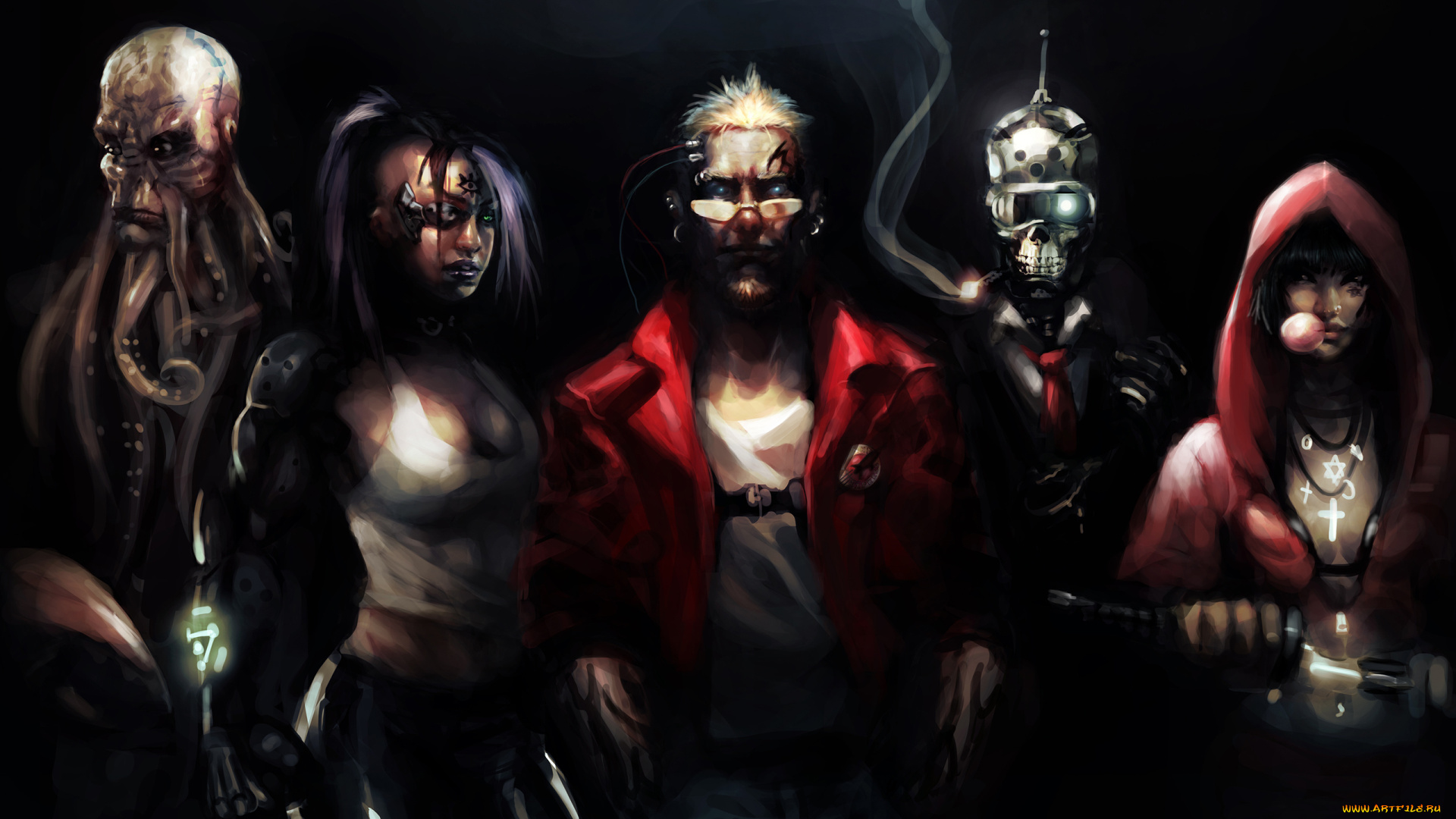 фэнтези, существа, футурама