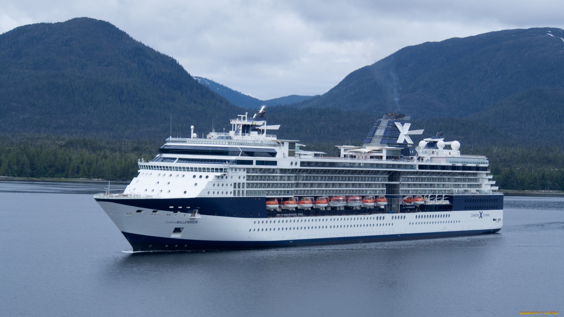 корабли, лайнеры, круиз