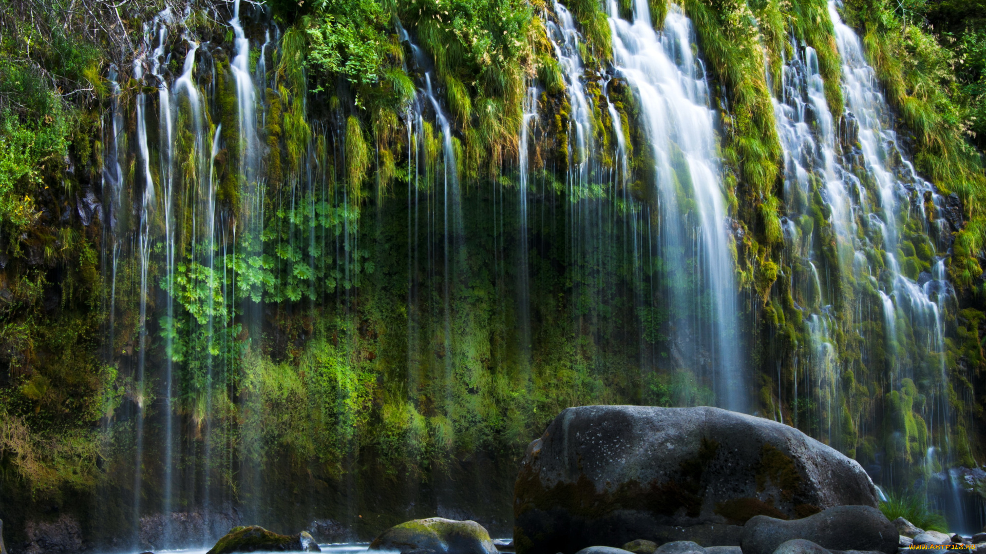 mossbrae, falls, калифорния, природа, водопады, водопад, california, сша, falls, mossbrae