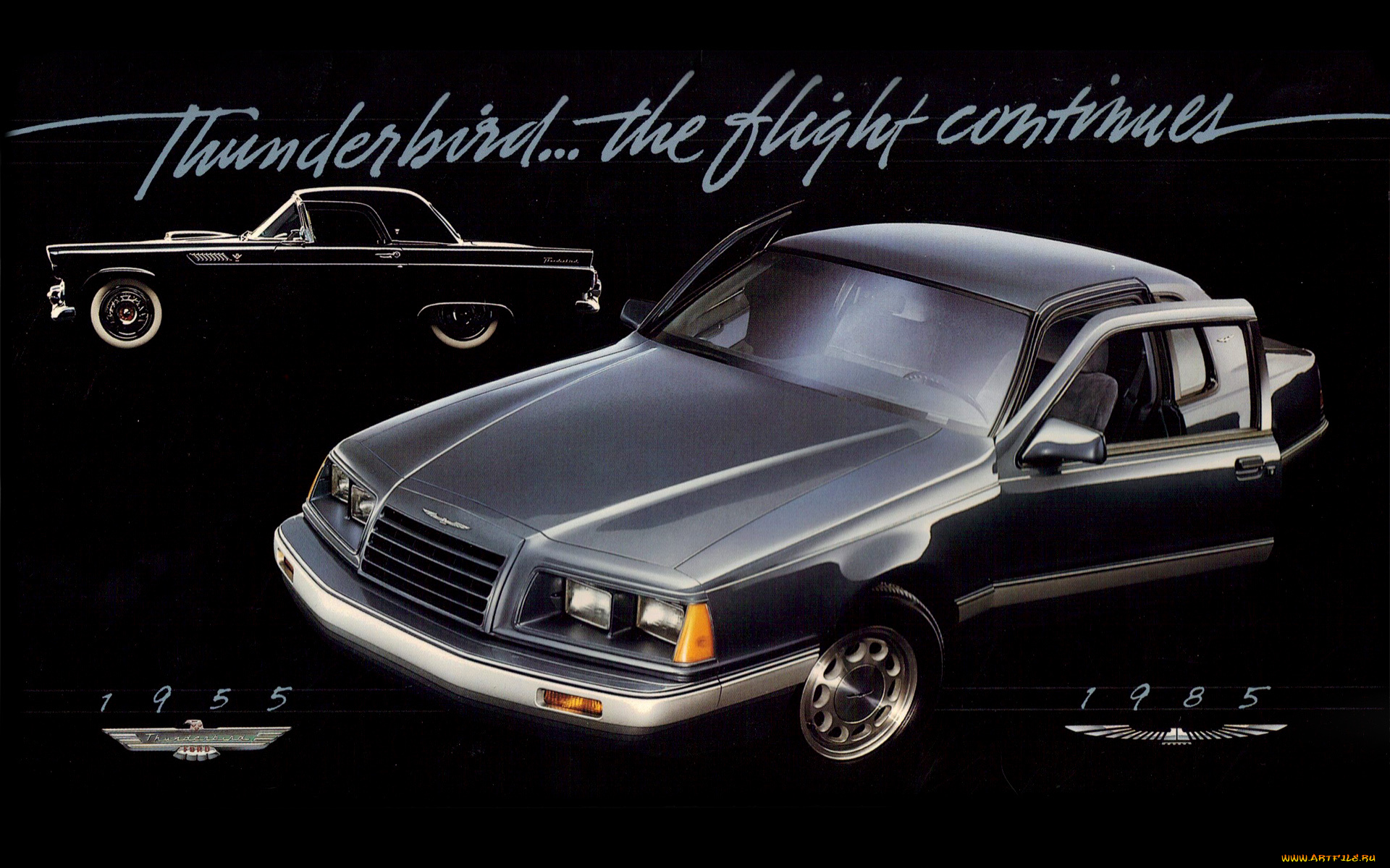 автомобили, ford, t-bird