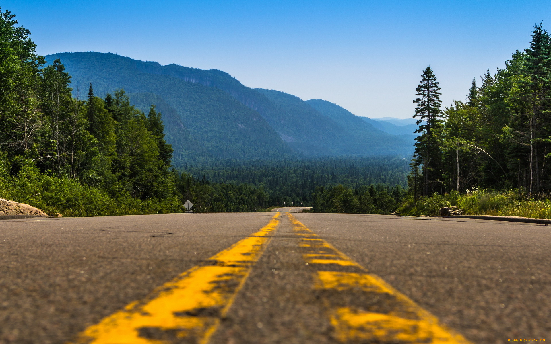 природа, дороги, пейзаж, горы