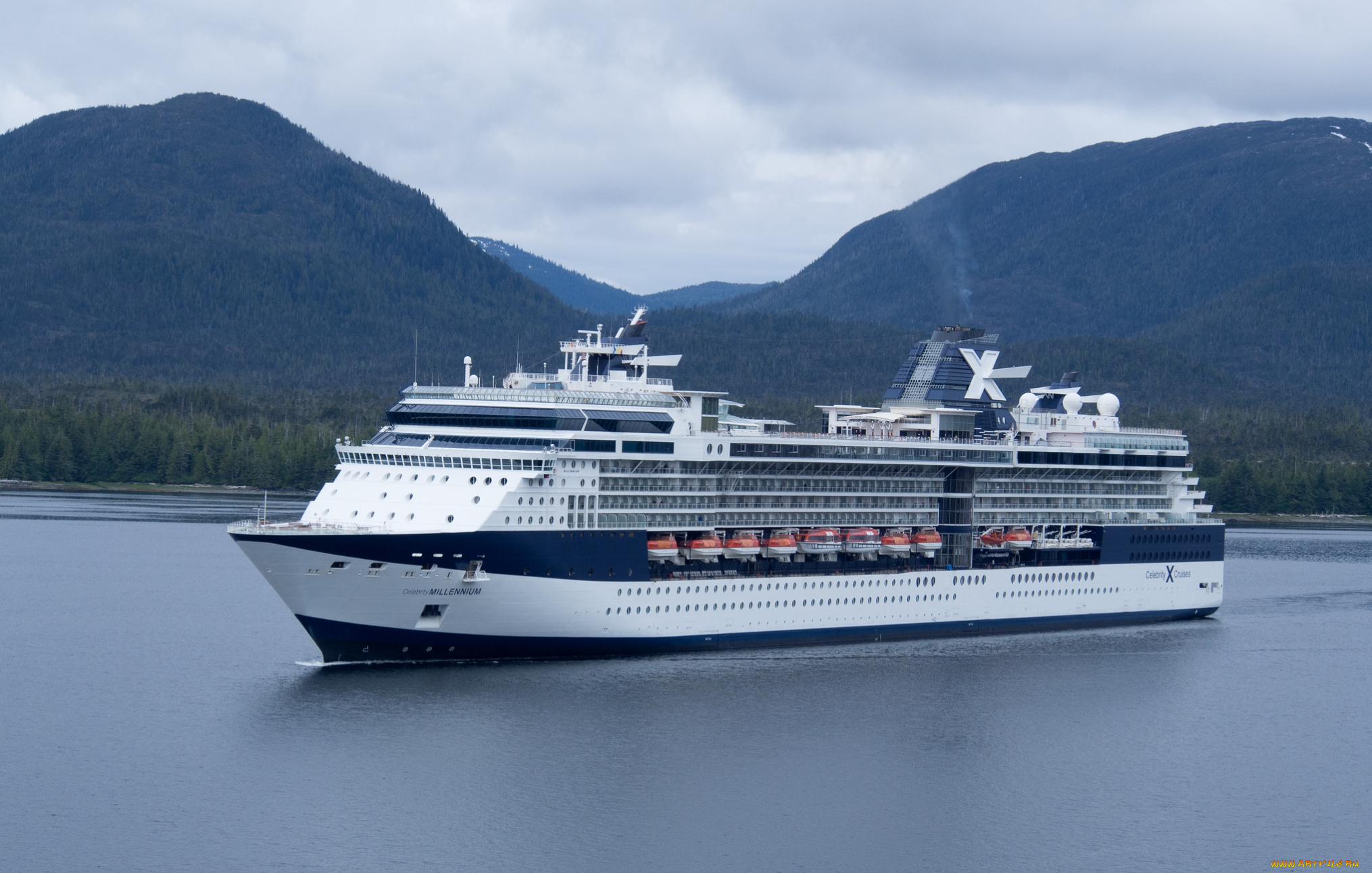 корабли, лайнеры, круиз