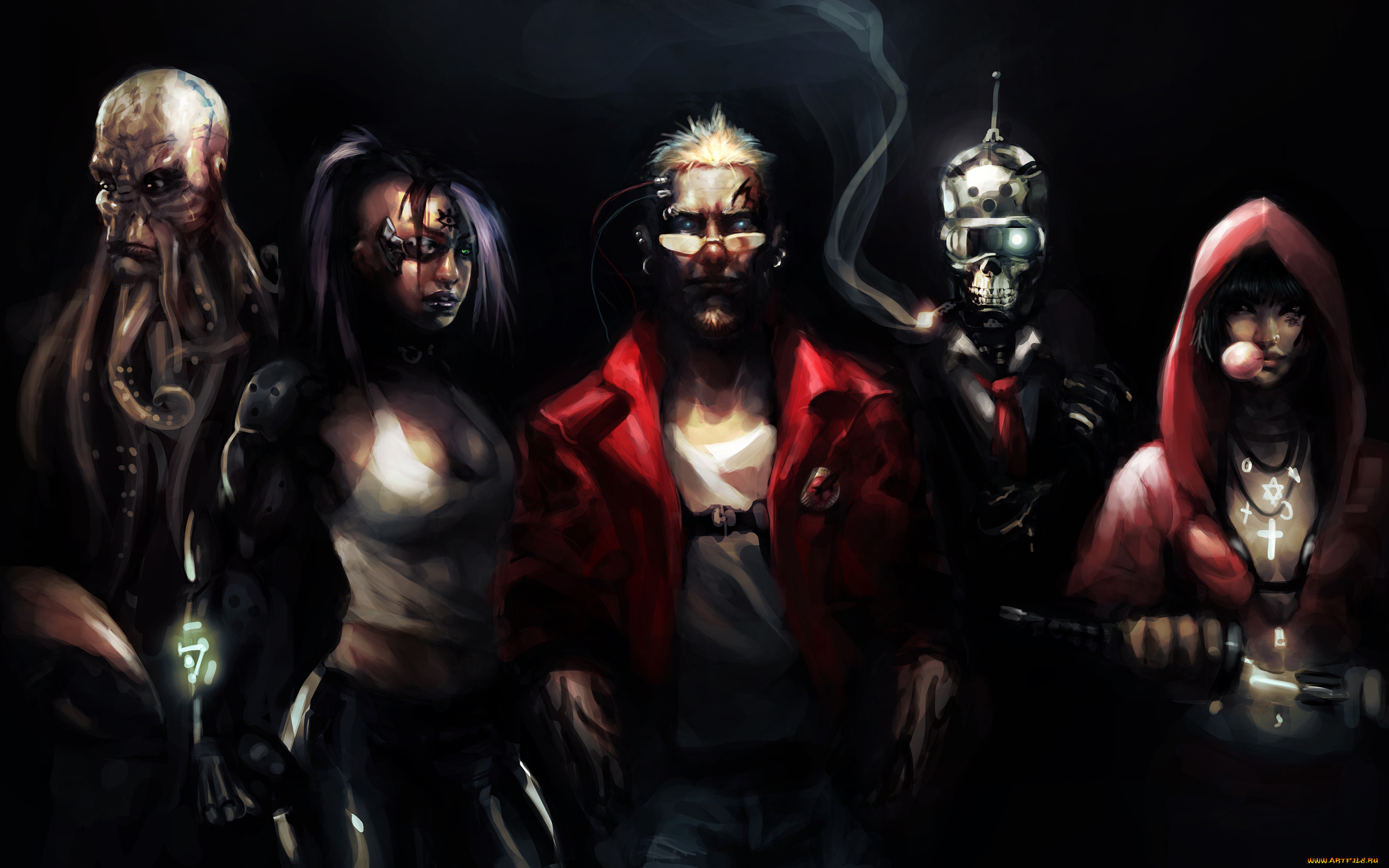 фэнтези, существа, футурама