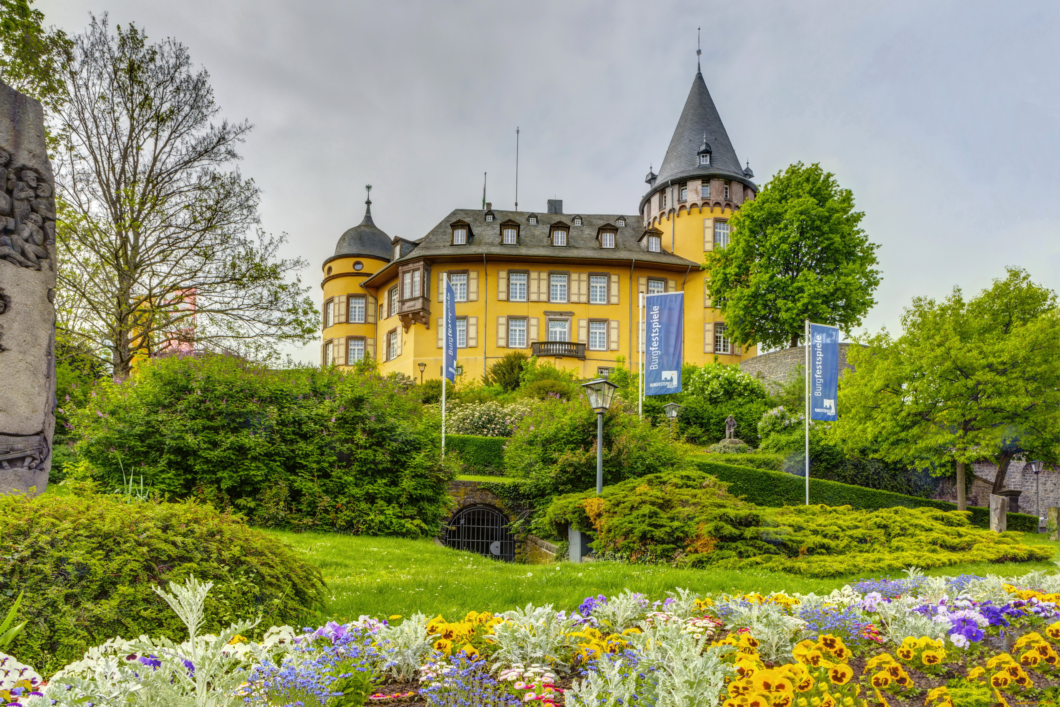 замок, genovefaburg, города, -, дворцы, , замки, , крепости, замок, германия, mayen, genovefaburg