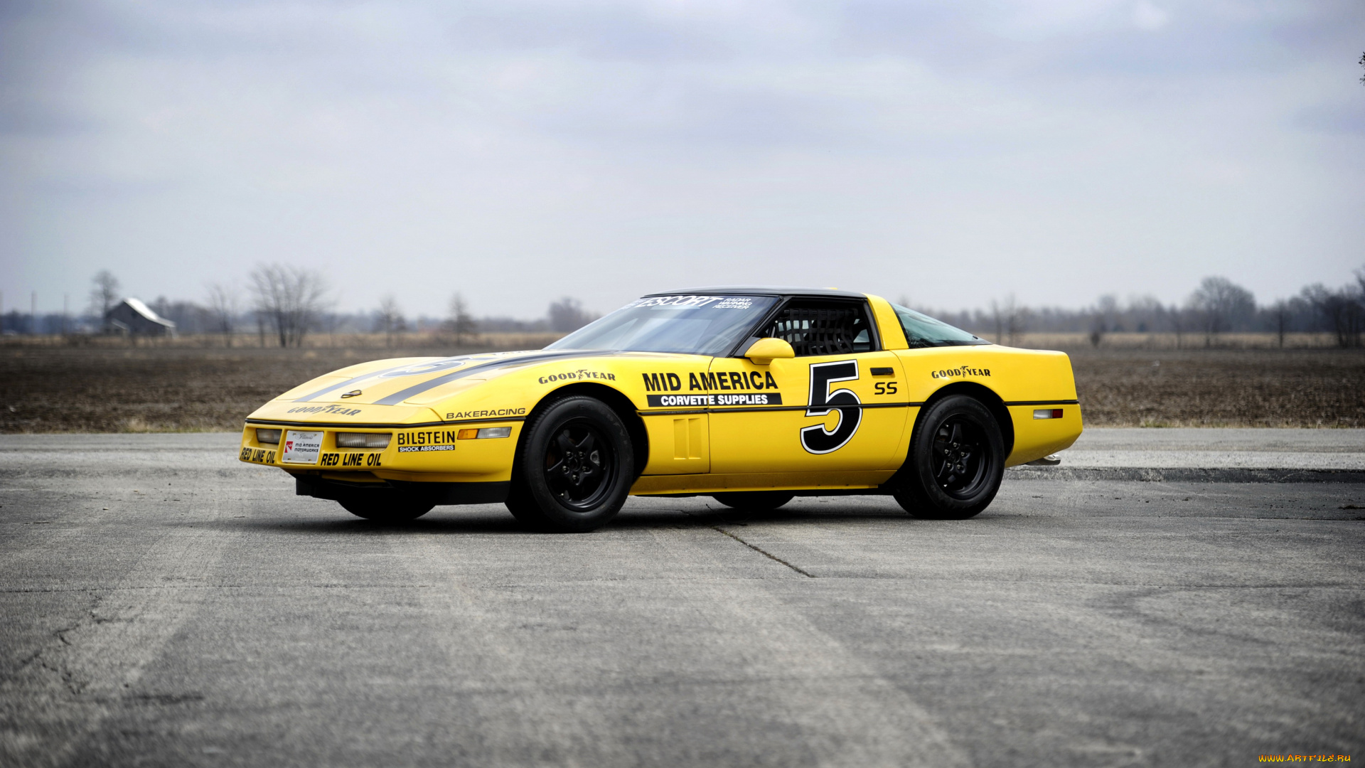 1987, chevrolet, corvette, escort, series, race, car, , c4, автомобили, corvette, chevrolet, желтый, escort, ретро