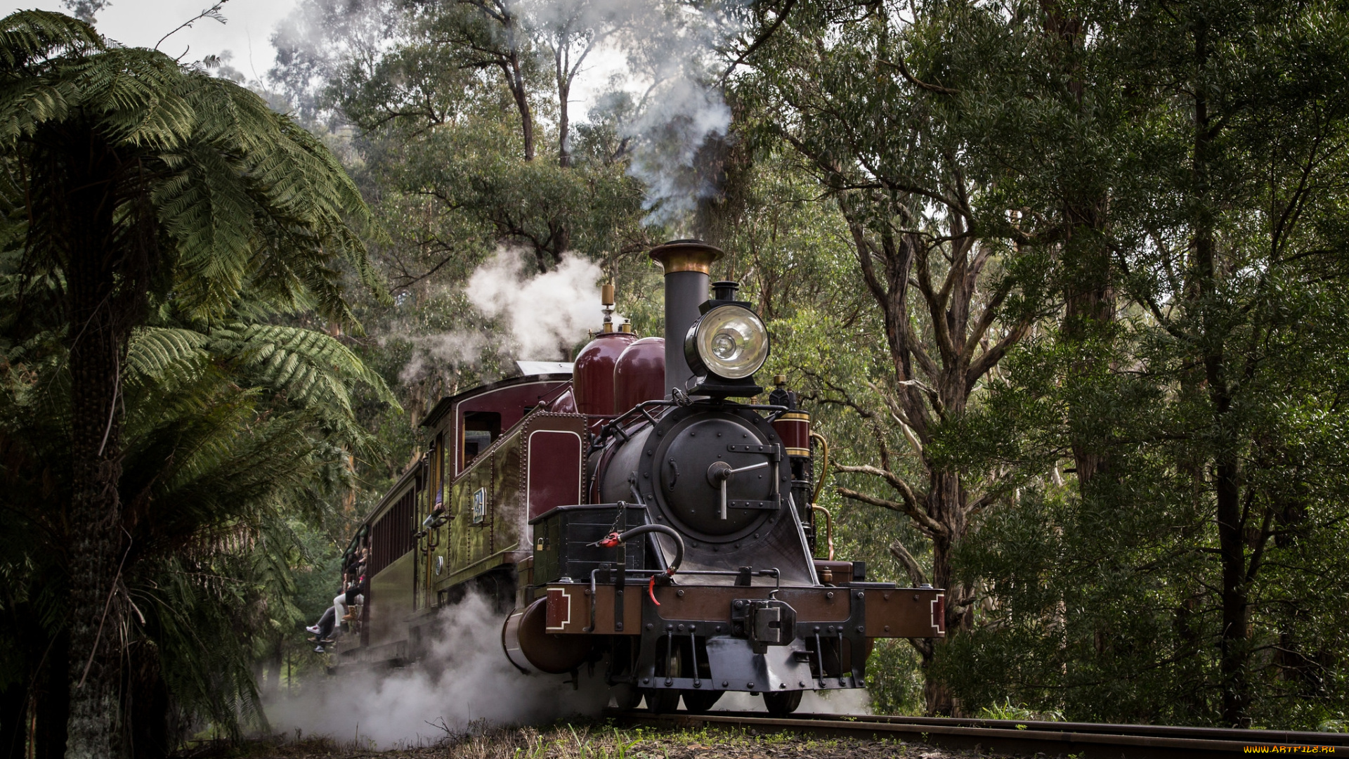 техника, паровозы, паровоз, рельсы, дорога, железная