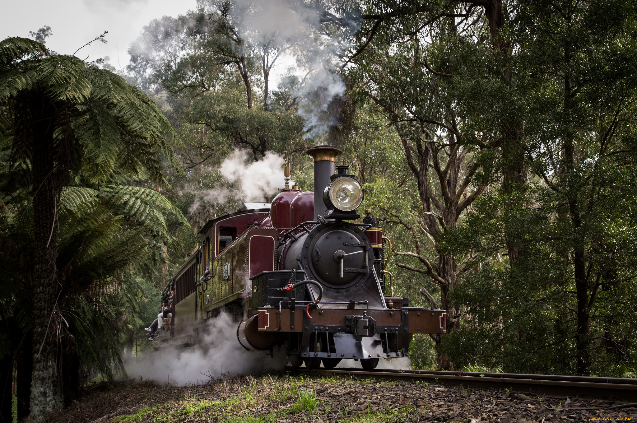 техника, паровозы, паровоз, рельсы, дорога, железная
