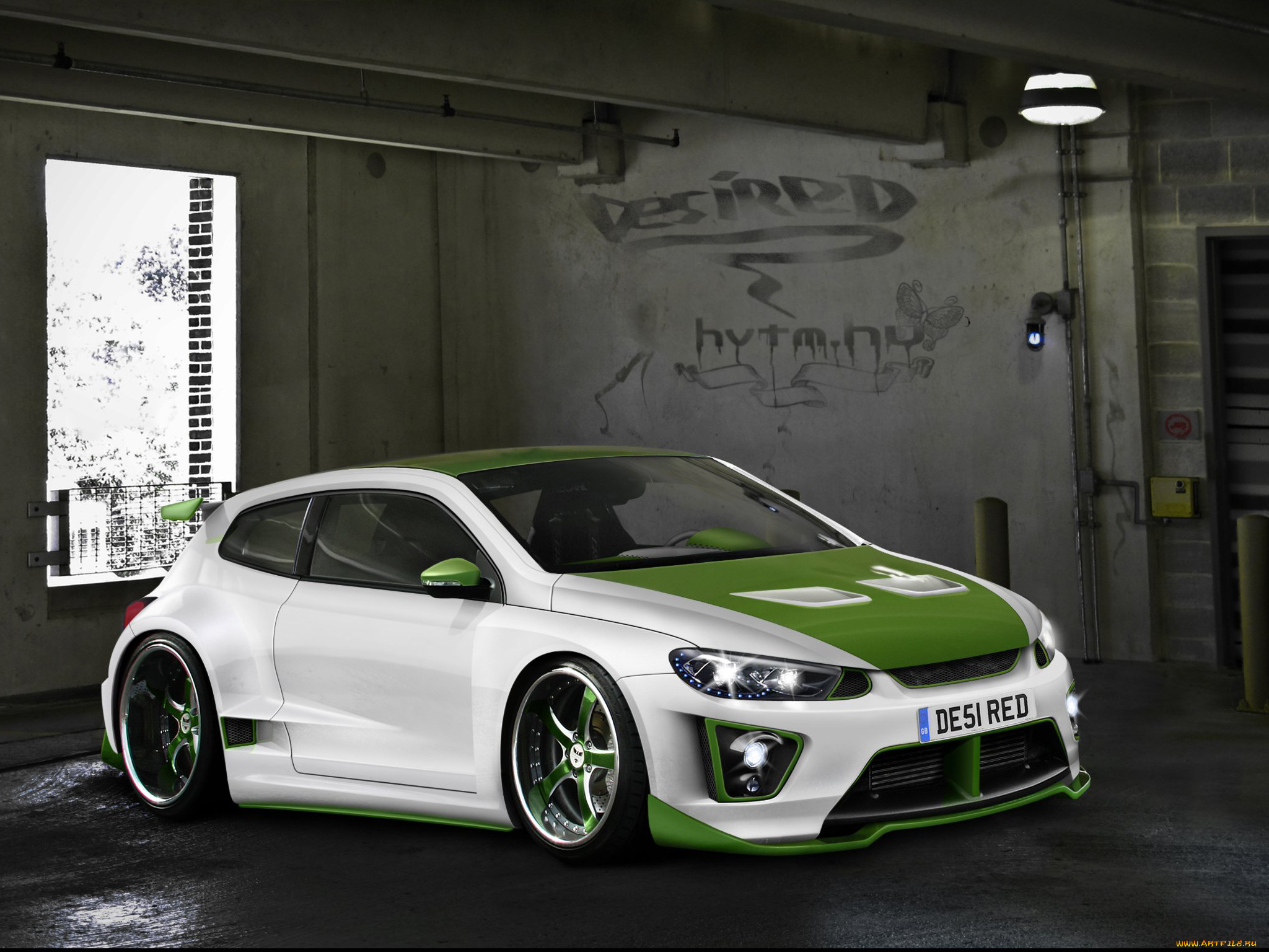 автомобили, виртуальный, тюнинг, vw