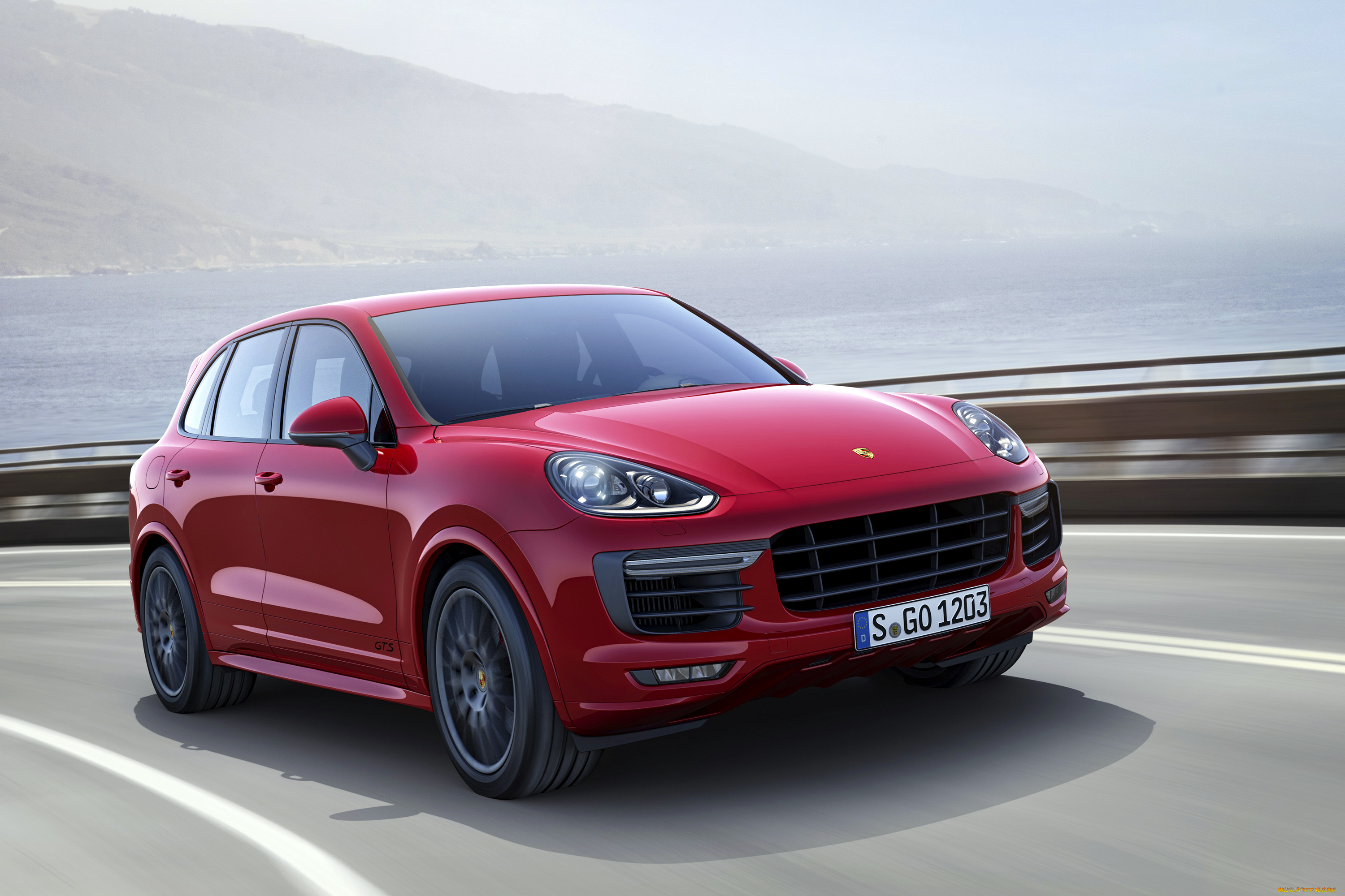 2015, porsche, cayenne, gts, 4, автомобили, porsche, cayenne, красный, металлик