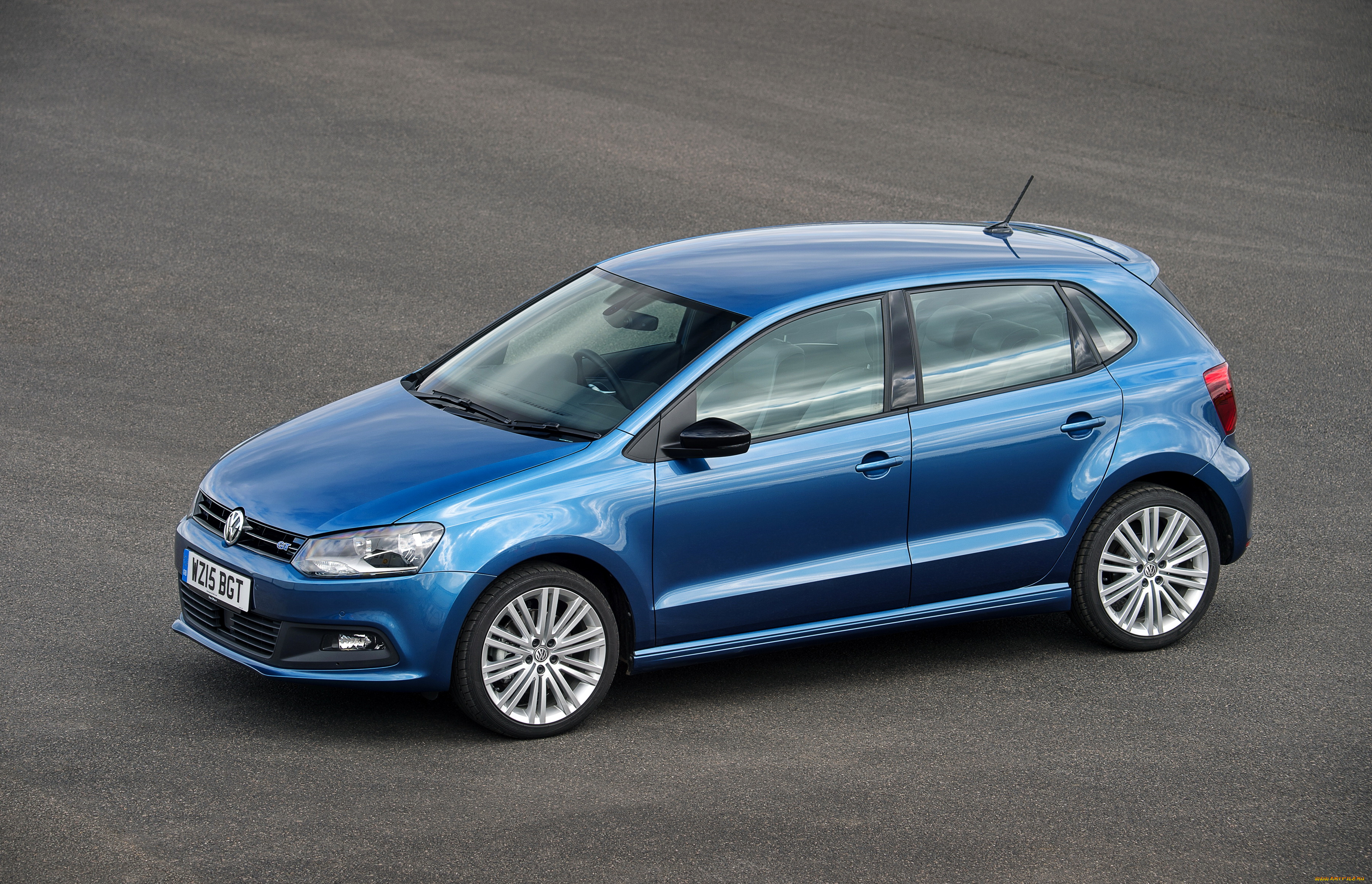 2015, volkswagen, polo, bluegt, автомобили, volkswagen, polo, голубой, металлик
