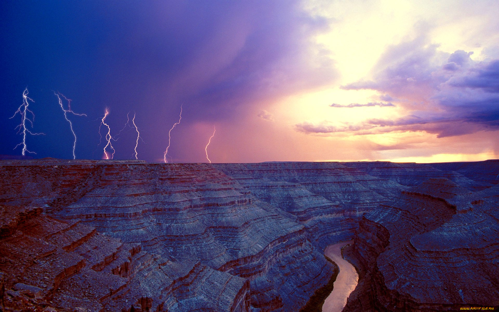 природа, молния, , гроза