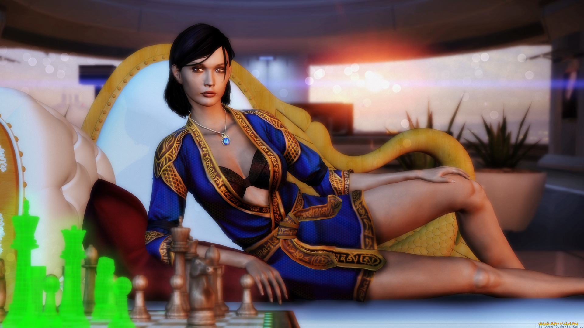 3д, графика, люди, , people, девушка, взгляд, фон