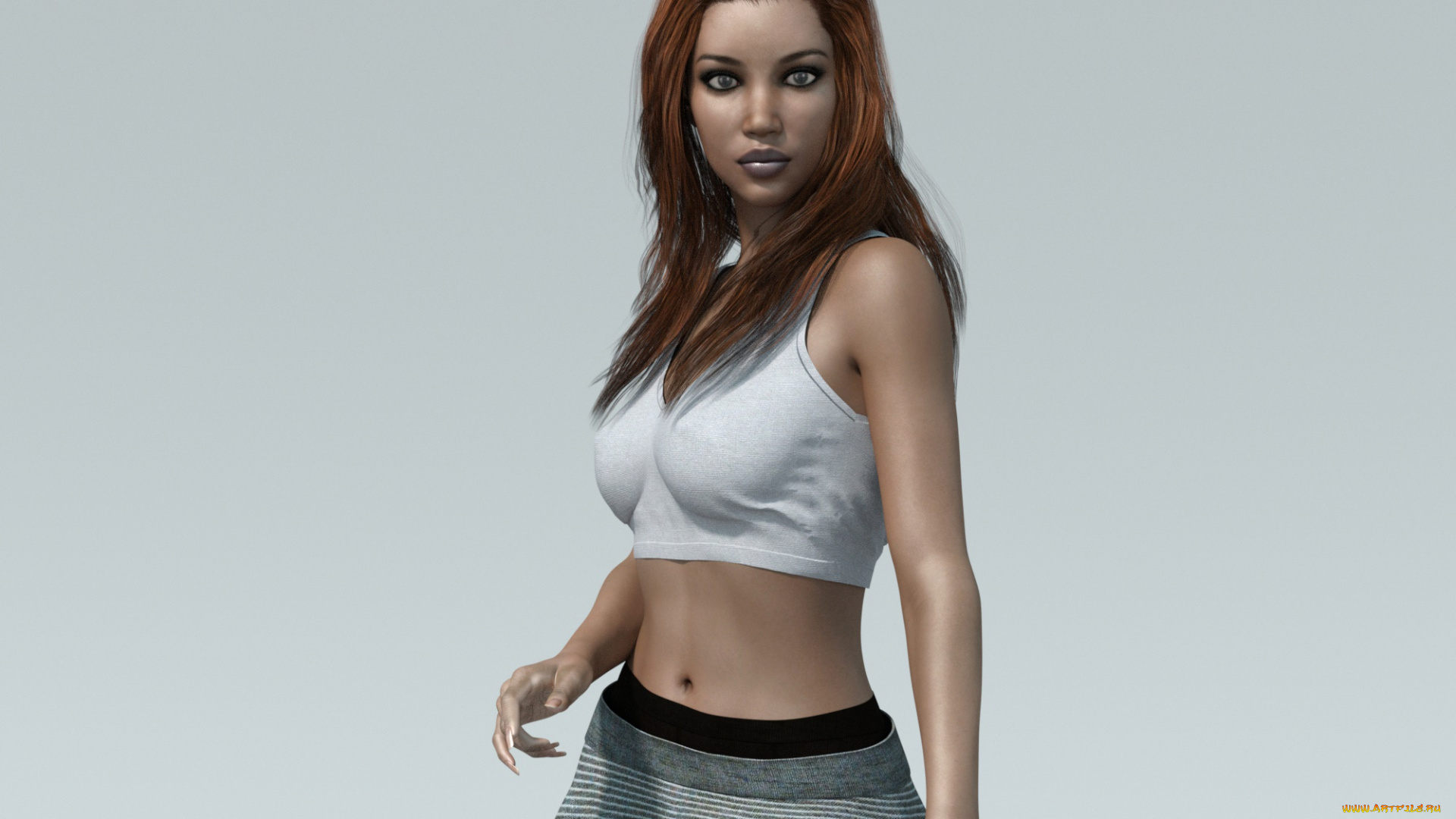 3д, графика, люди, , people, фон, взгляд, девушка