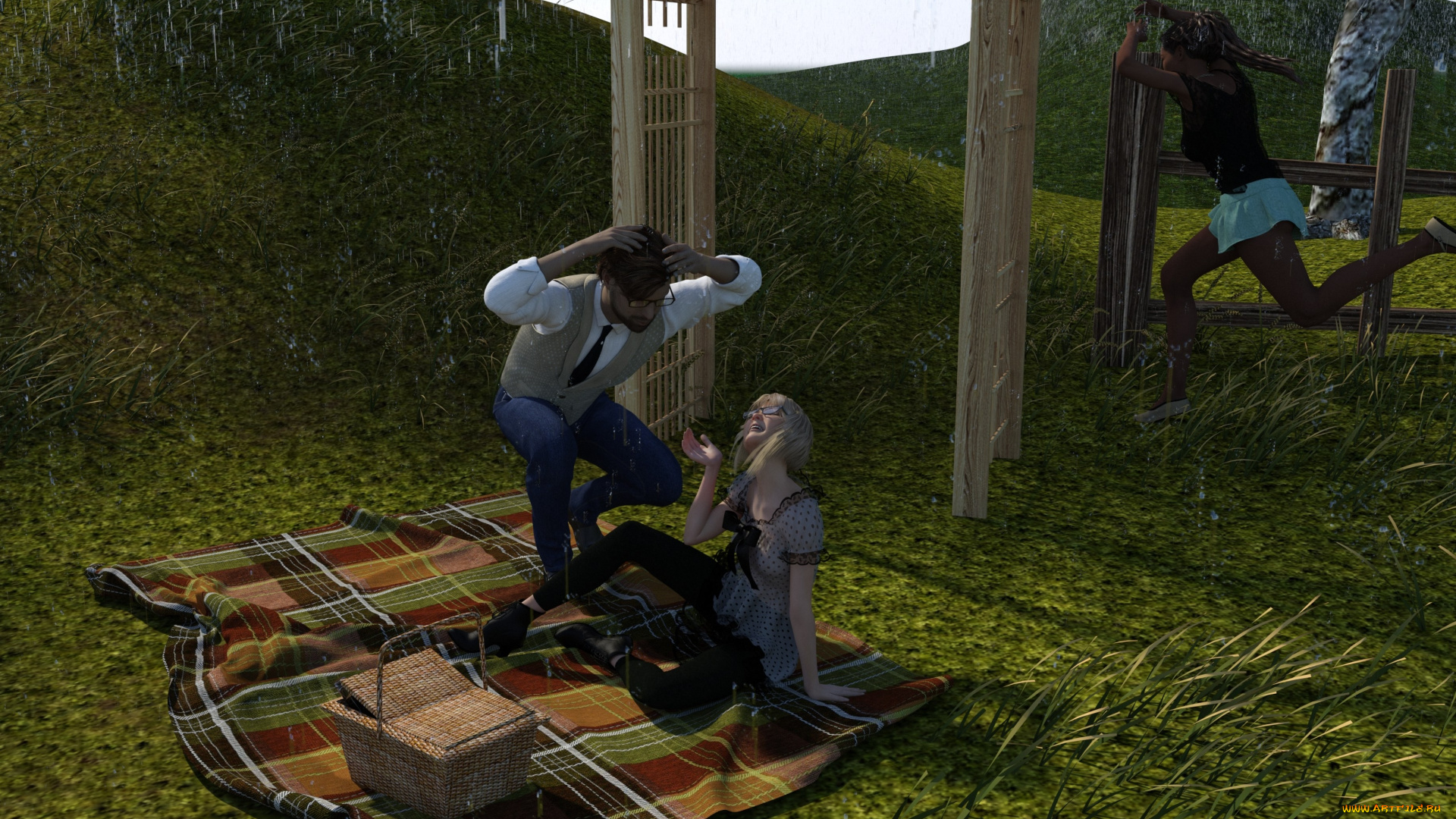 3д, графика, люди, , people, взгляд, девушка, фон