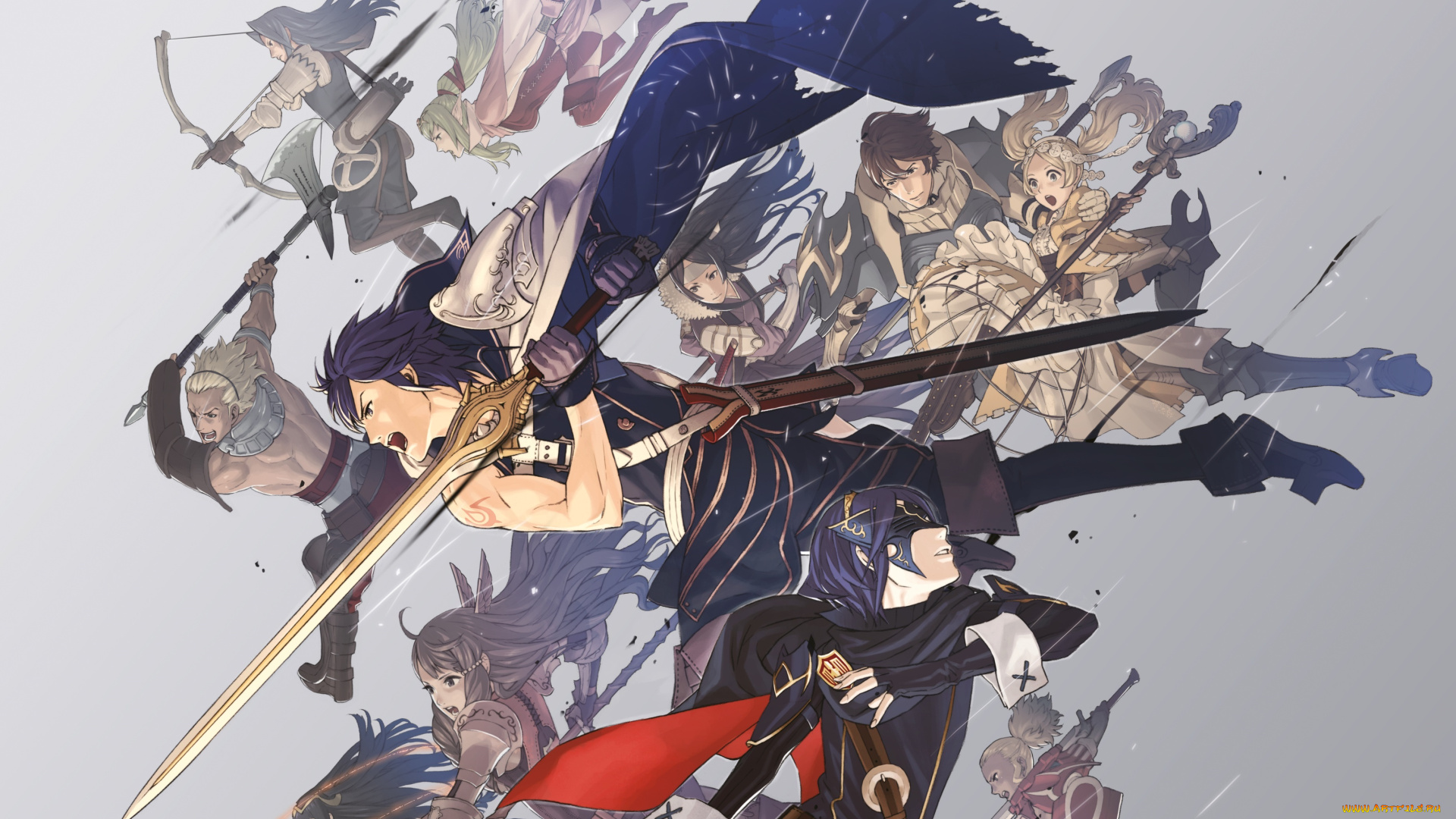 аниме, fire, emblem, fire, emblem