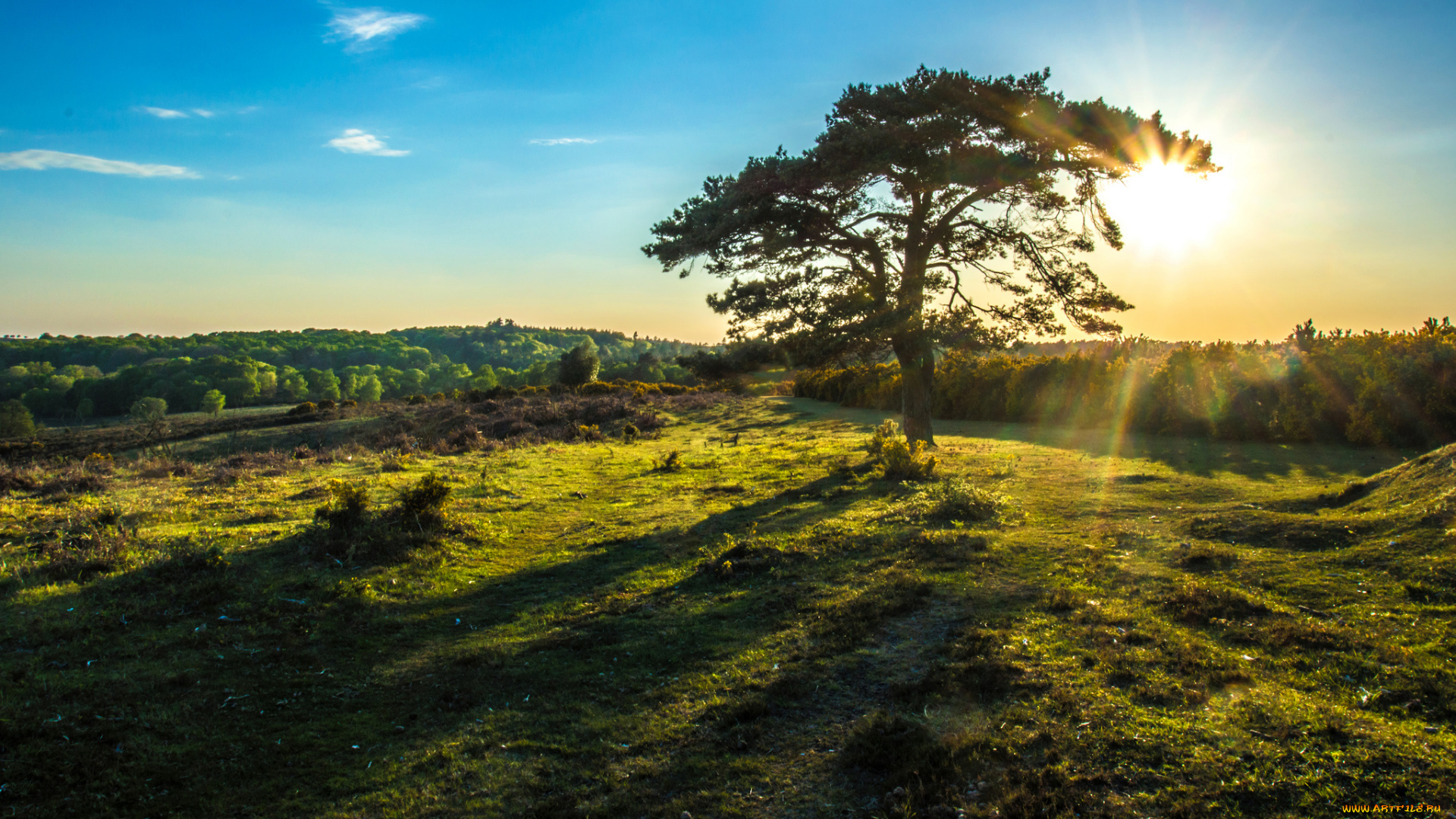 природа, восходы, закаты, рассвет