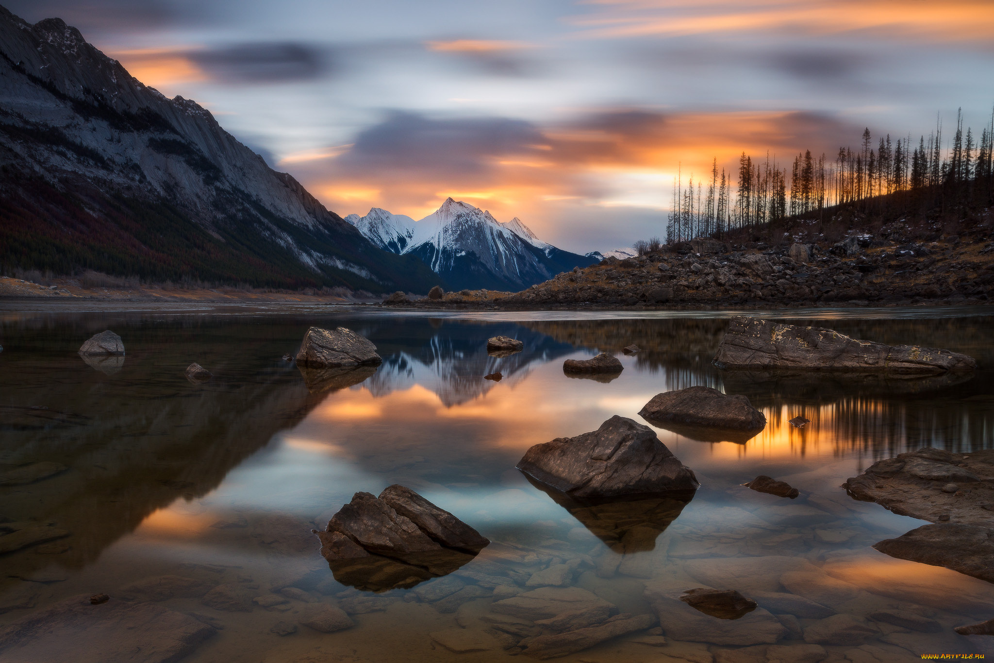 природа, реки, озера, река, лес