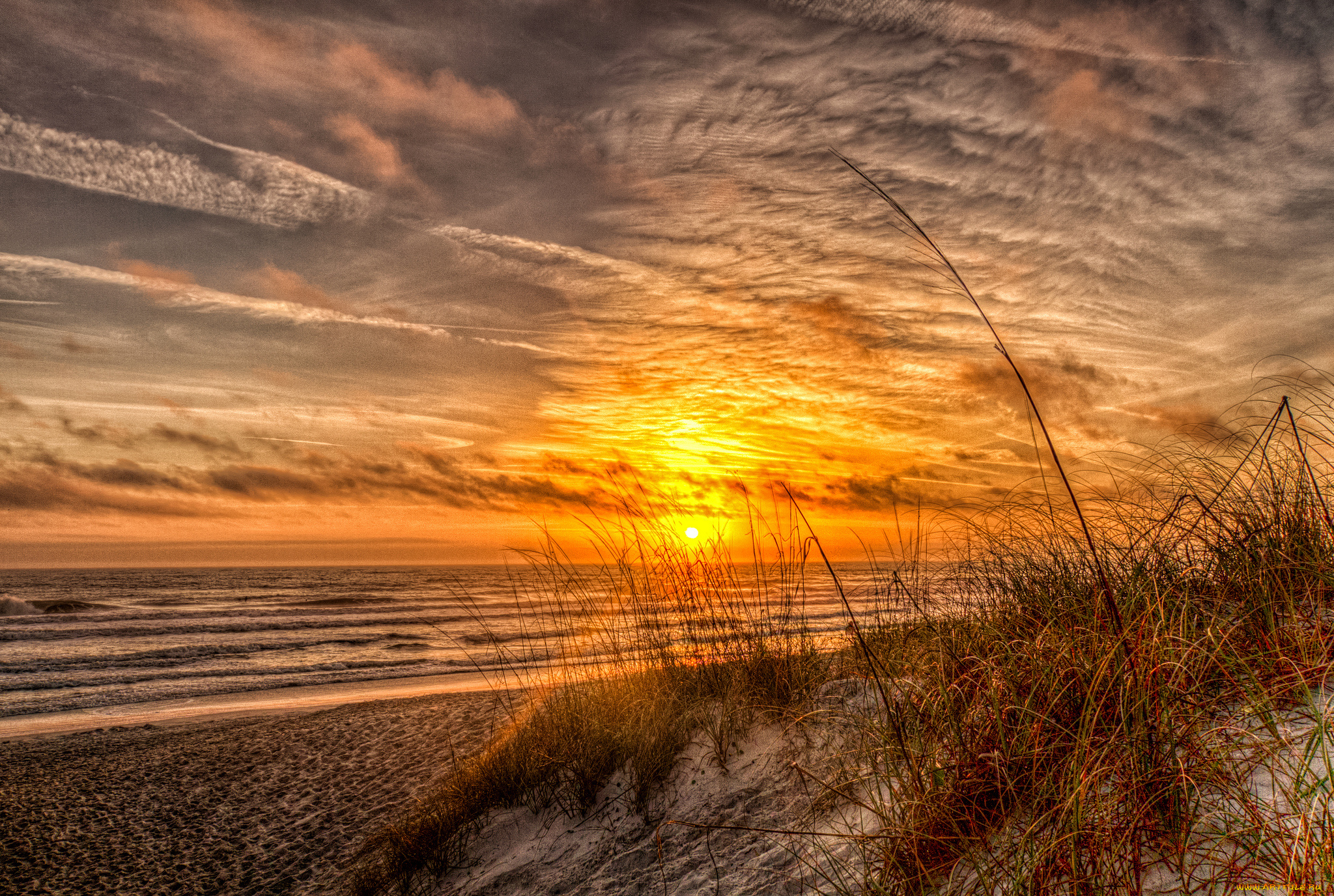 природа, восходы, закаты, рассвет