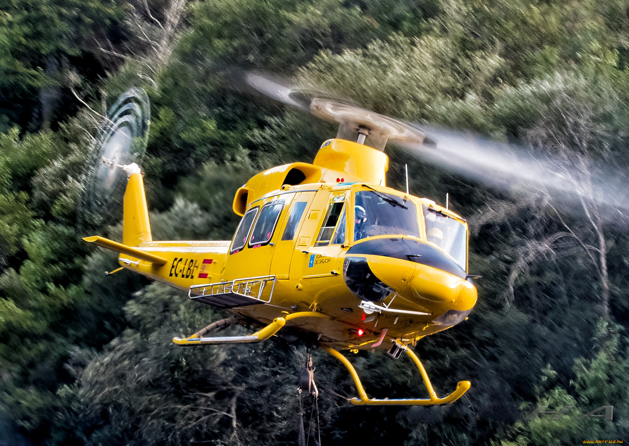 bell-412, авиация, вертолёты, вертушка