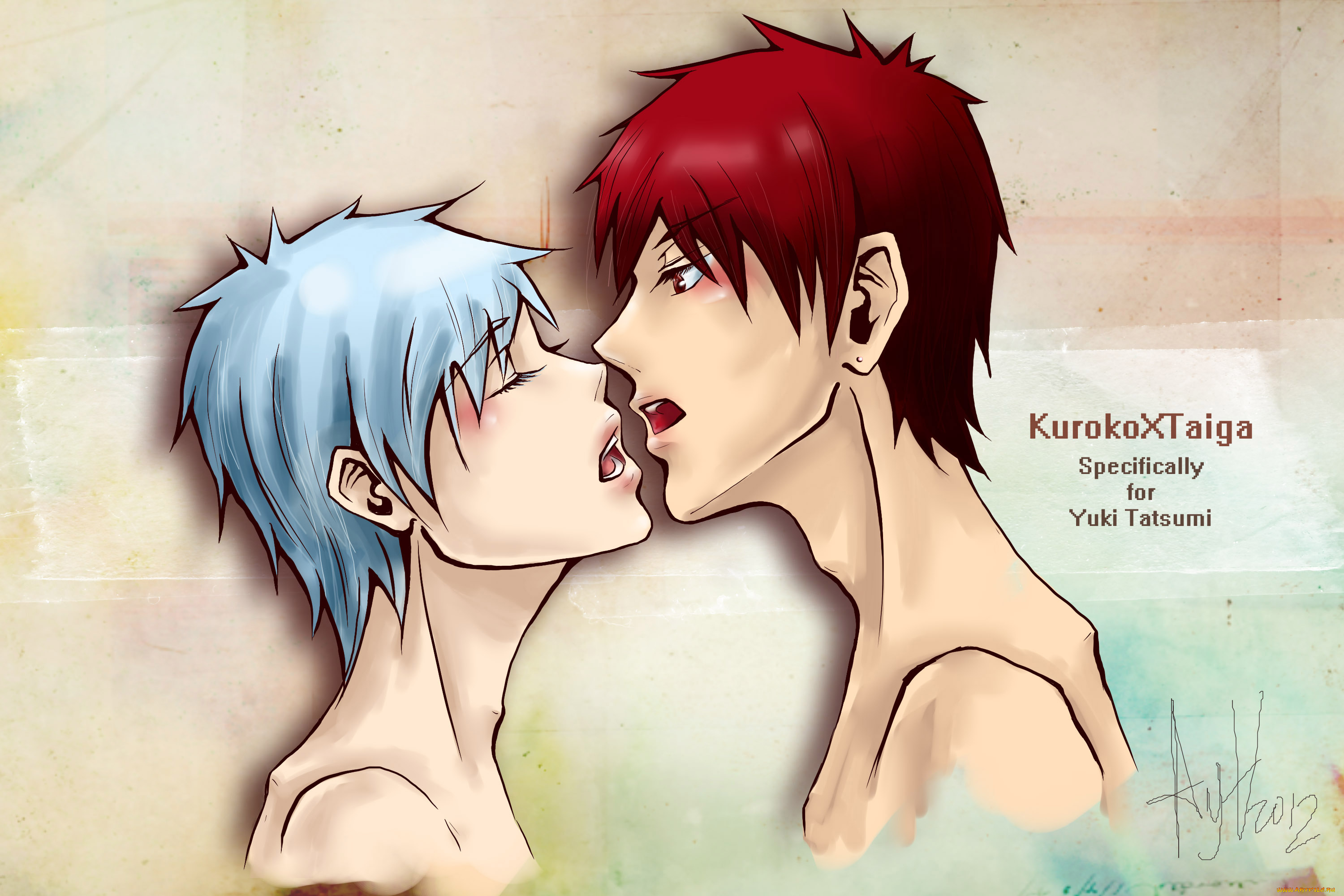 аниме, kuroko, no, baske, парни