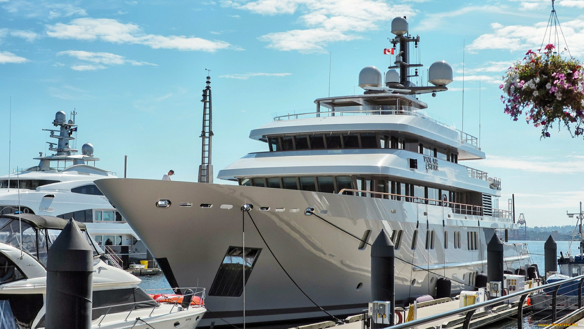 корабли, Яхты, суперяхта