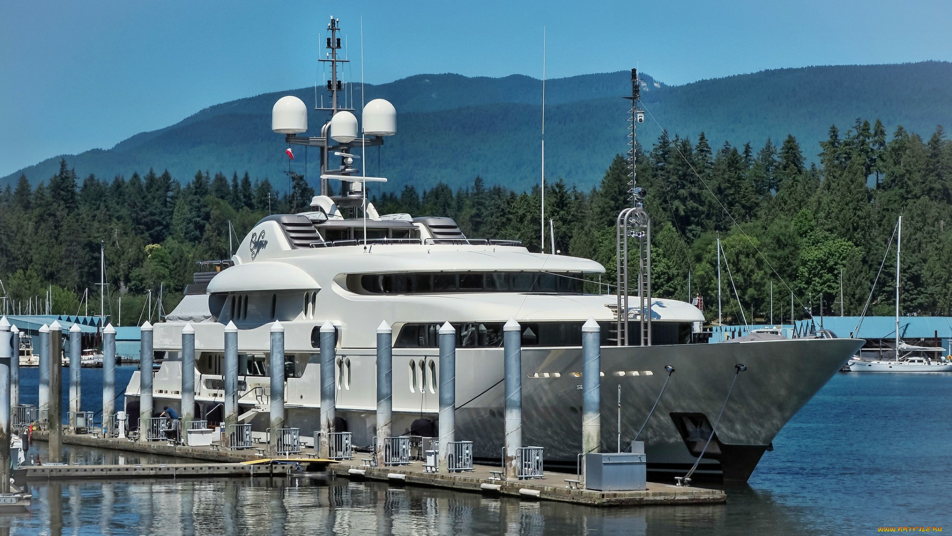 корабли, Яхты, суперяхта