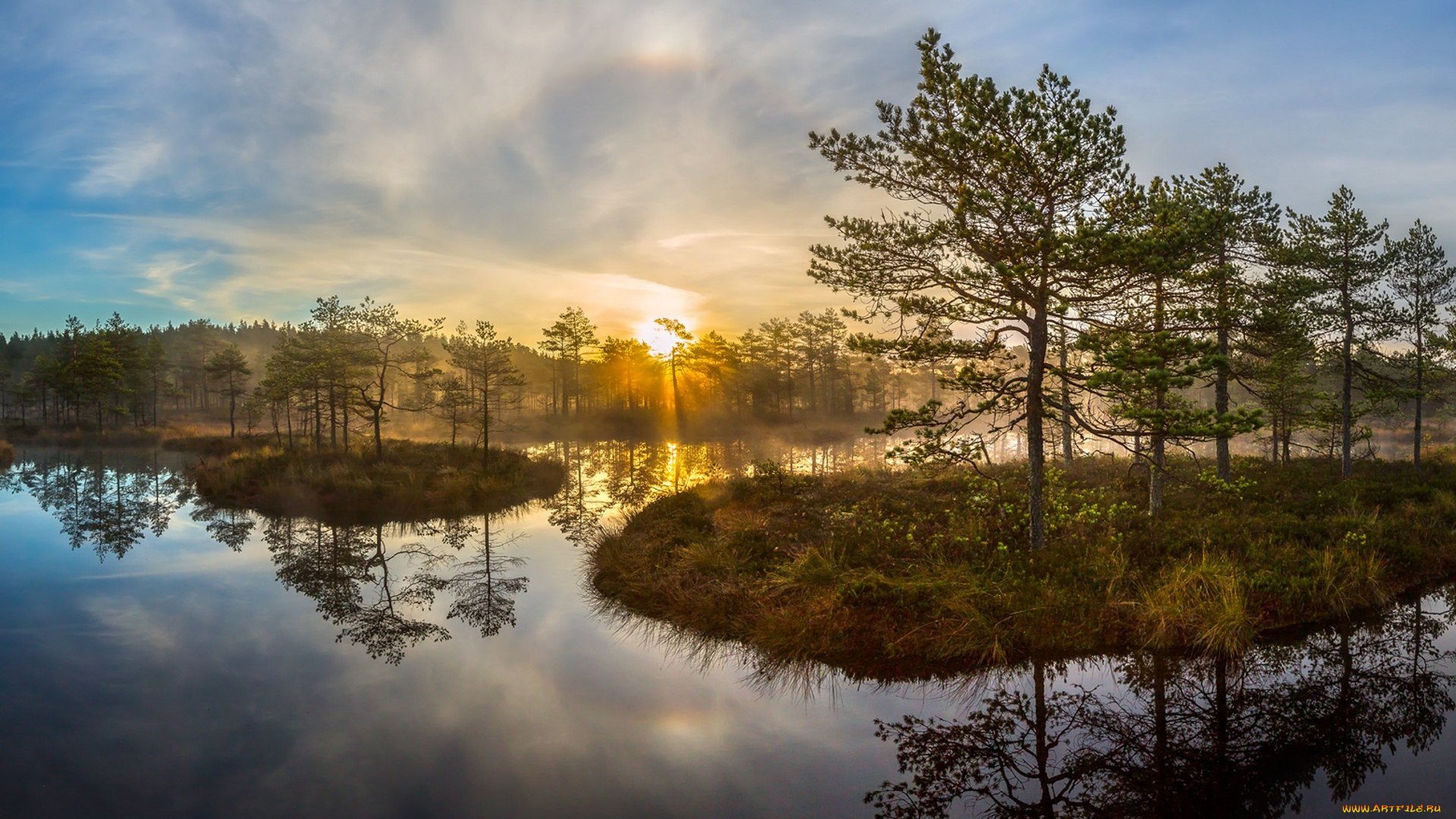 природа, реки, озера, простор