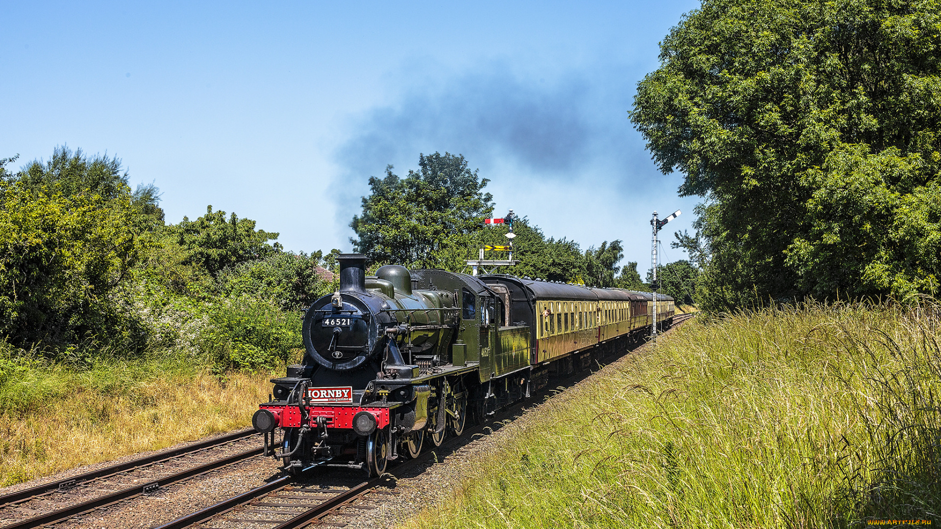 техника, паровозы, состав, локомотив