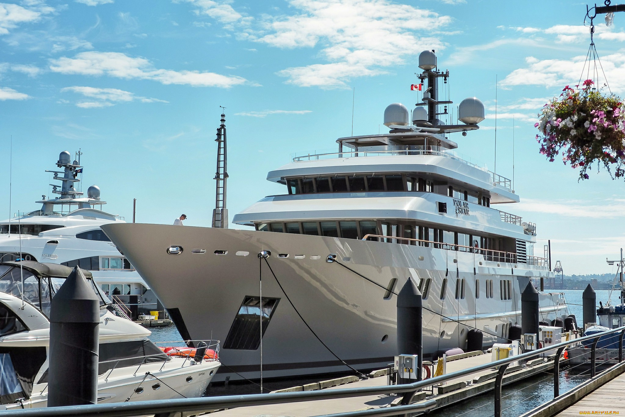 корабли, Яхты, суперяхта