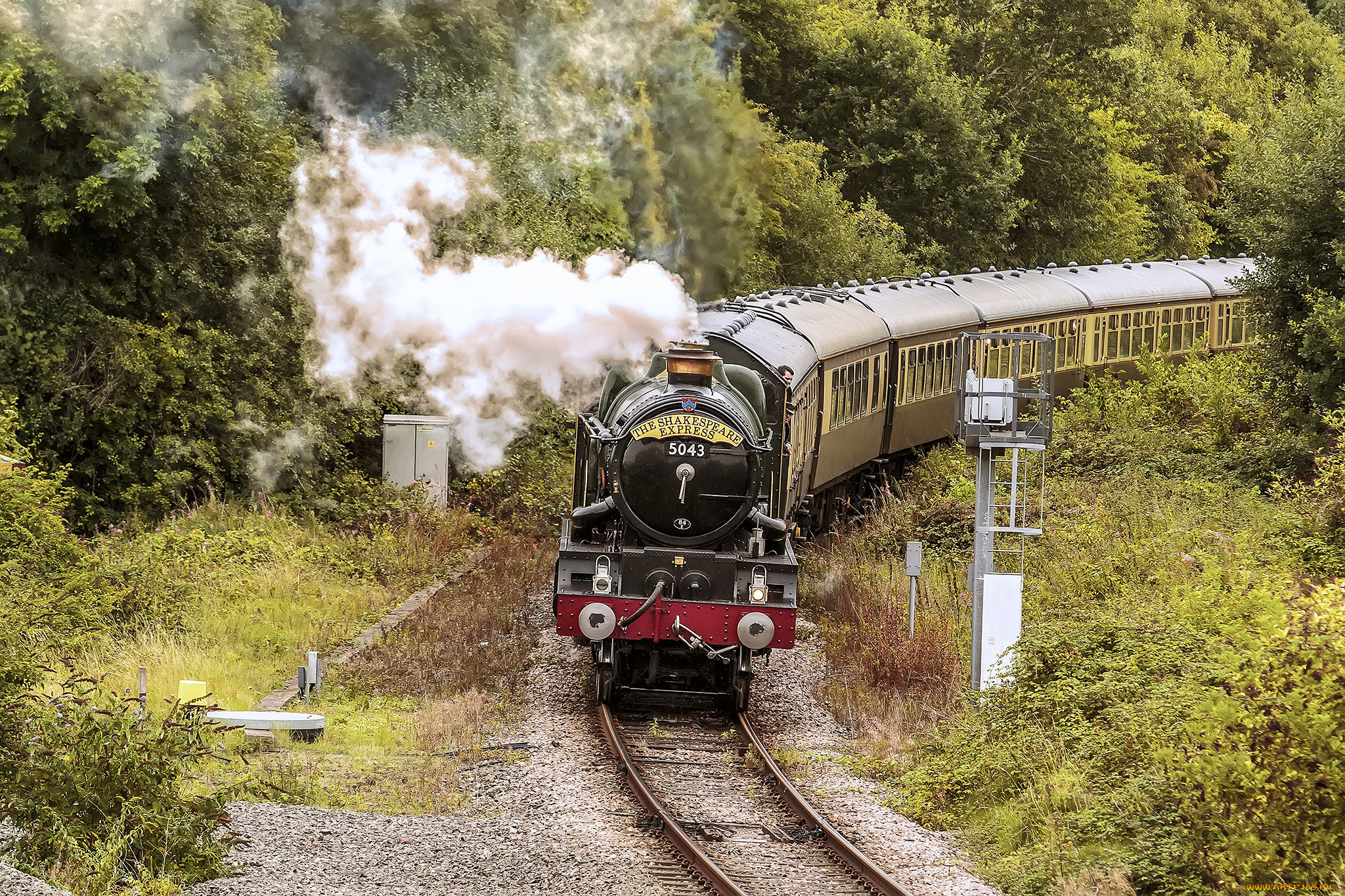 техника, паровозы, состав, локомотив