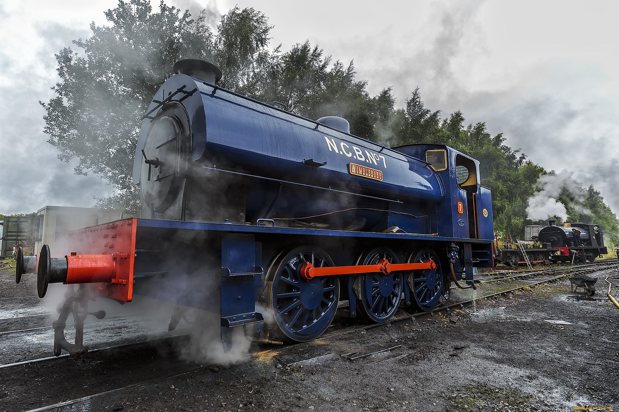 техника, паровозы, состав, локомотив