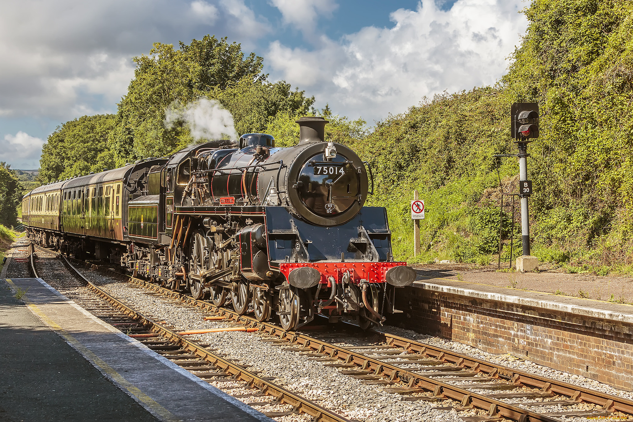 техника, паровозы, состав, локомотив