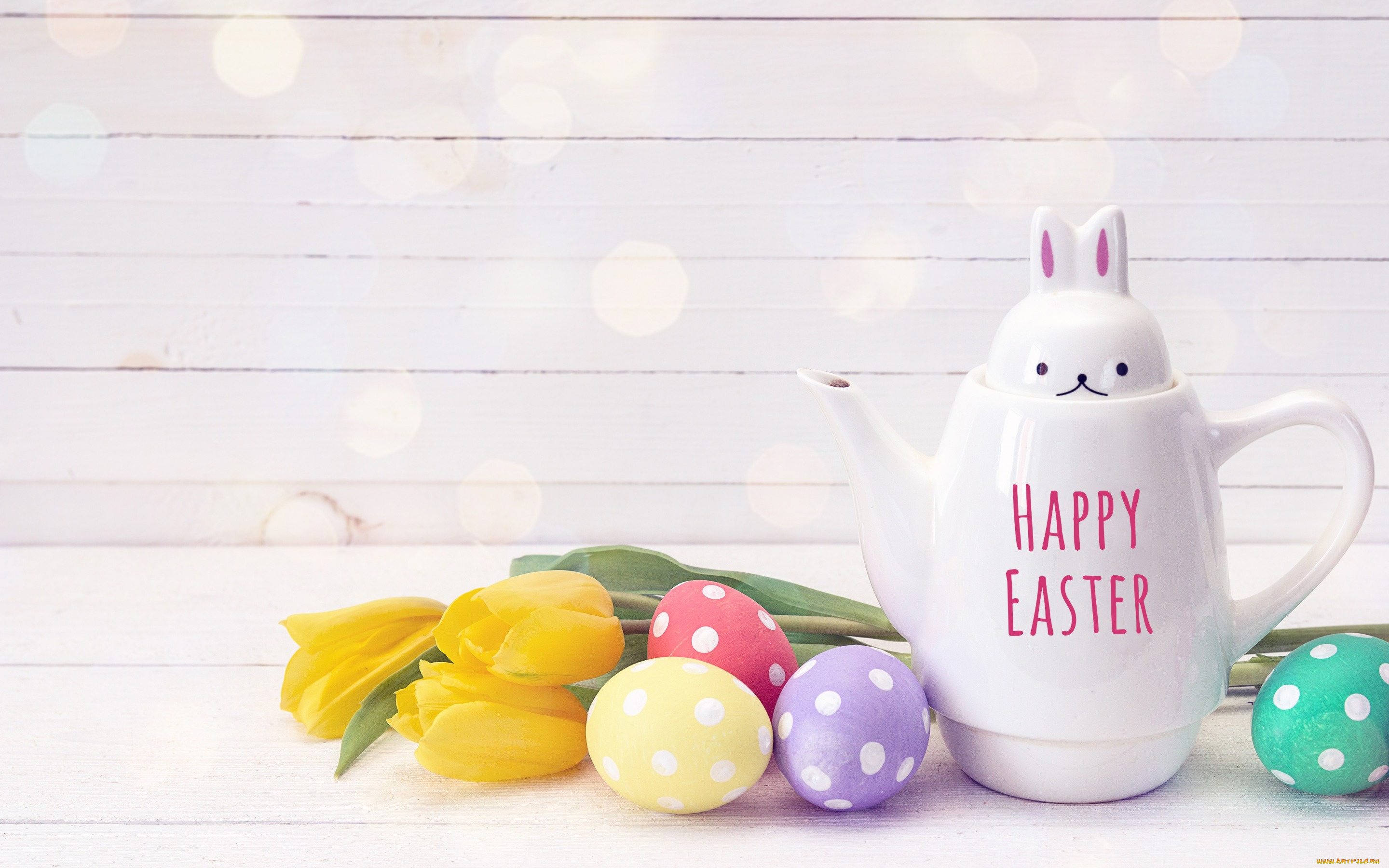 праздничные, пасха, весна, decoration, wood, тюльпаны, easter, tulips, eggs, яйца, крашеные, flowers, spring, happy, цветы