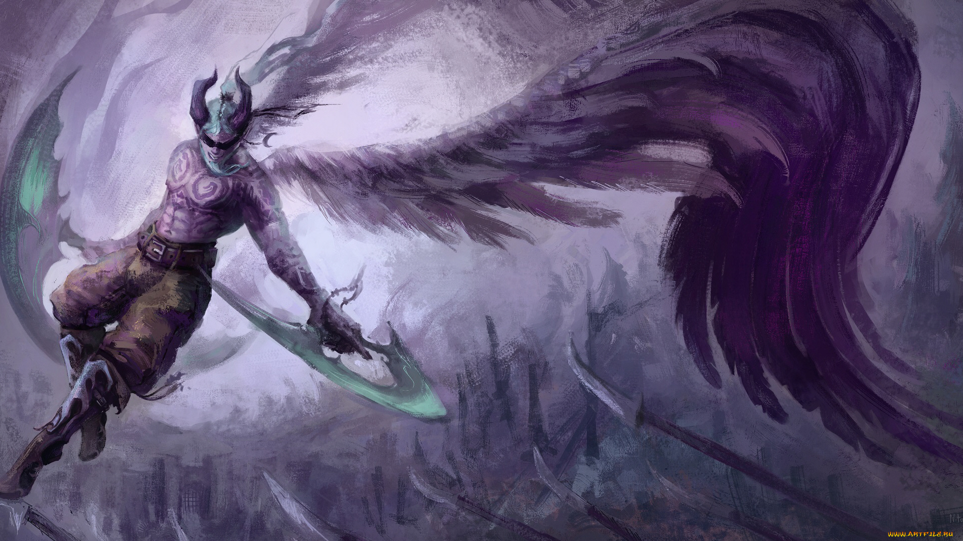 фэнтези, демоны, демон