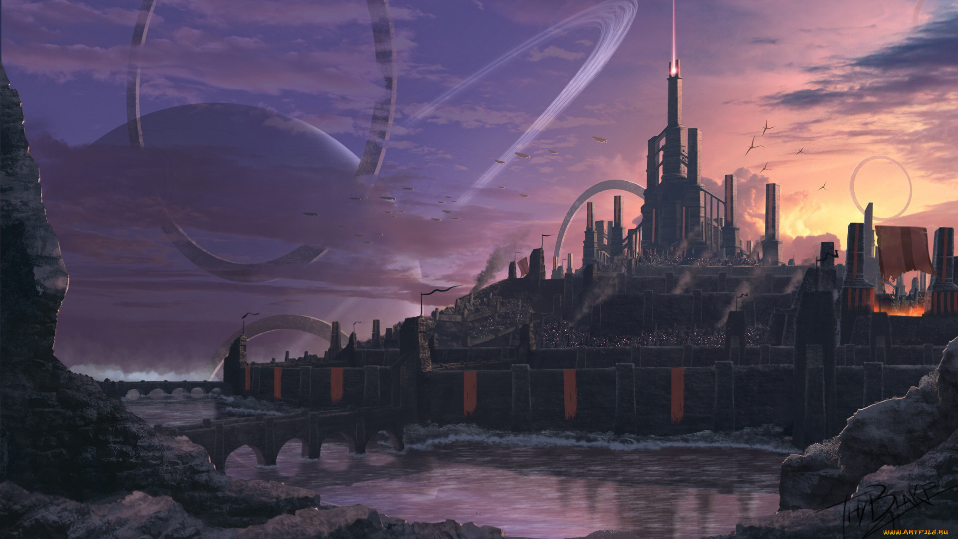 фэнтези, иные, миры, , иные, времена, пейзаж