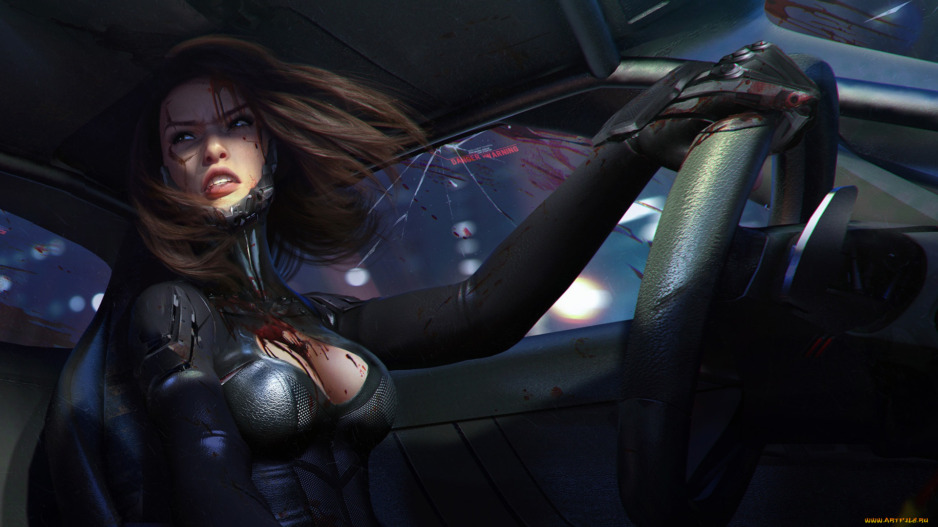 фэнтези, роботы, , киборги, , механизмы, by, tian, zi