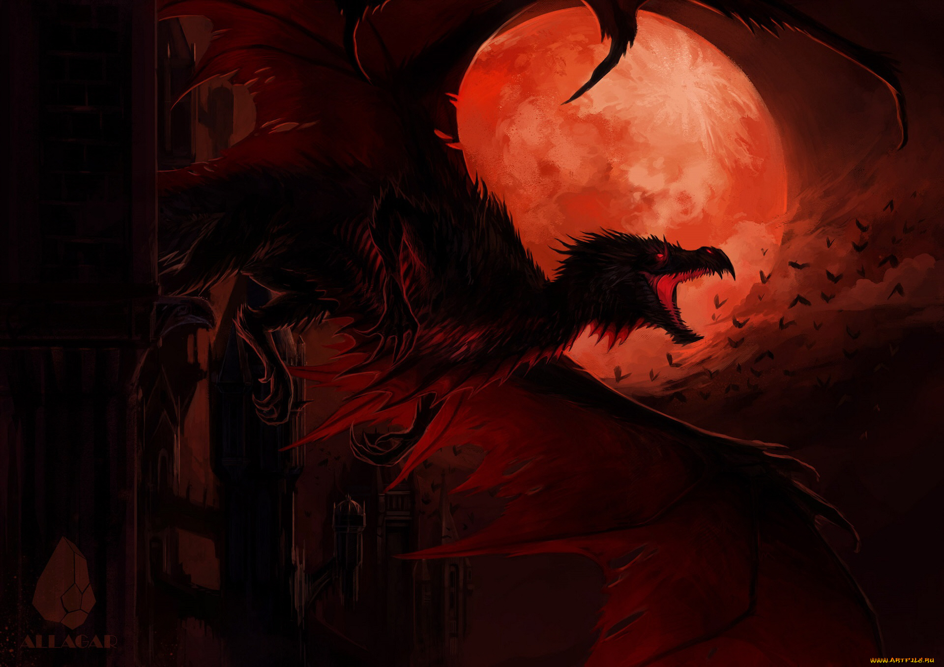 фэнтези, драконы, дракон