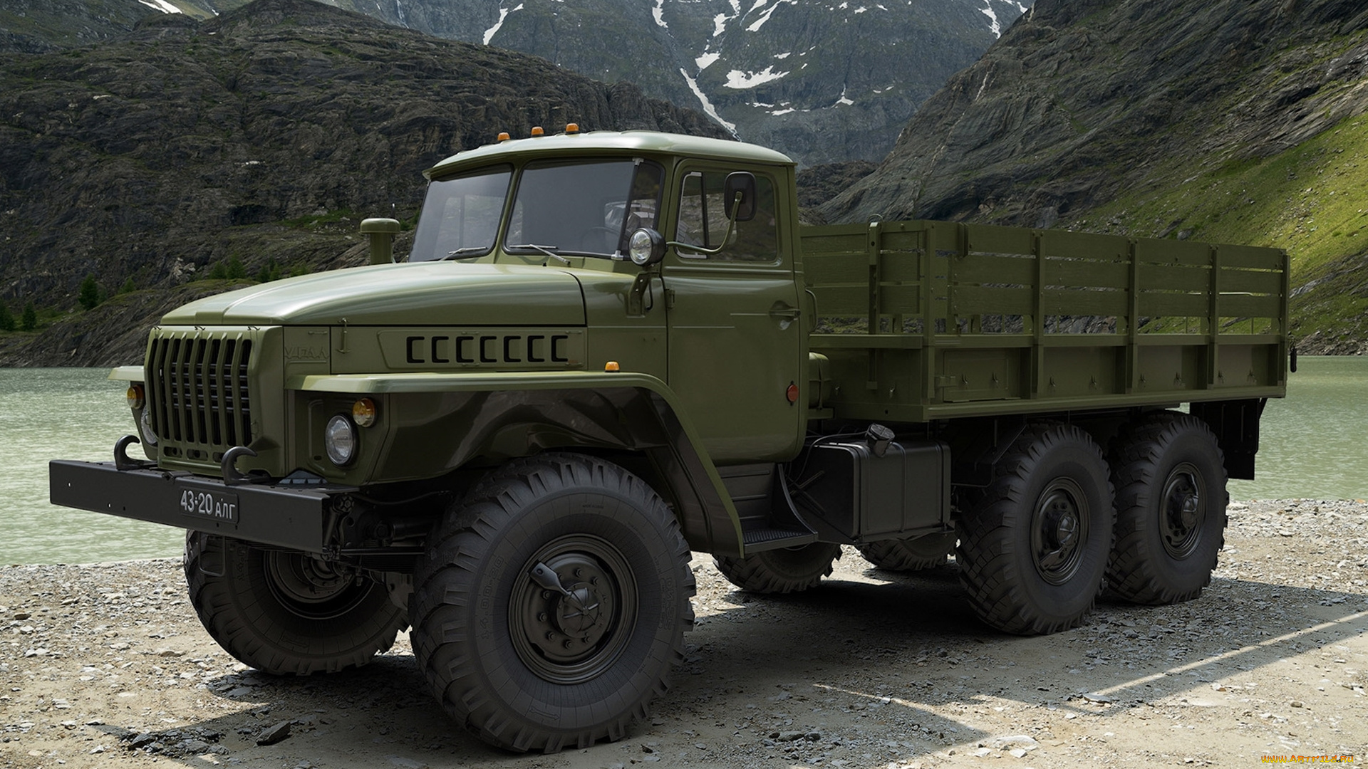 урал, автомобили, автомобиль, грузовой, горы