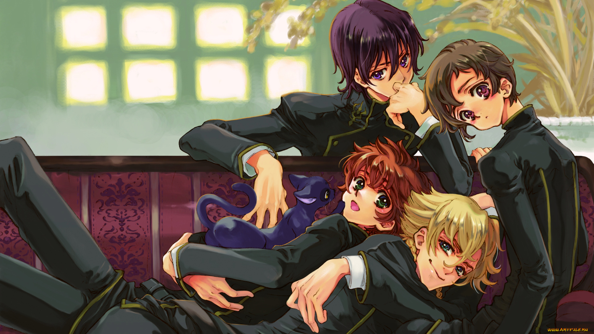 аниме, code, geass, код, гиасc