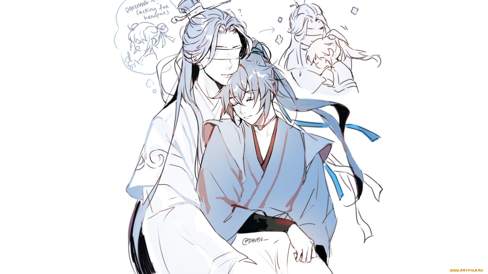 аниме, mo, dao, zu, shi, the, untamed, неукротимый, повелитель, чэньцин, мосян, тунсю, mo, dao, zu, shi, магистр, дьявольского, культа