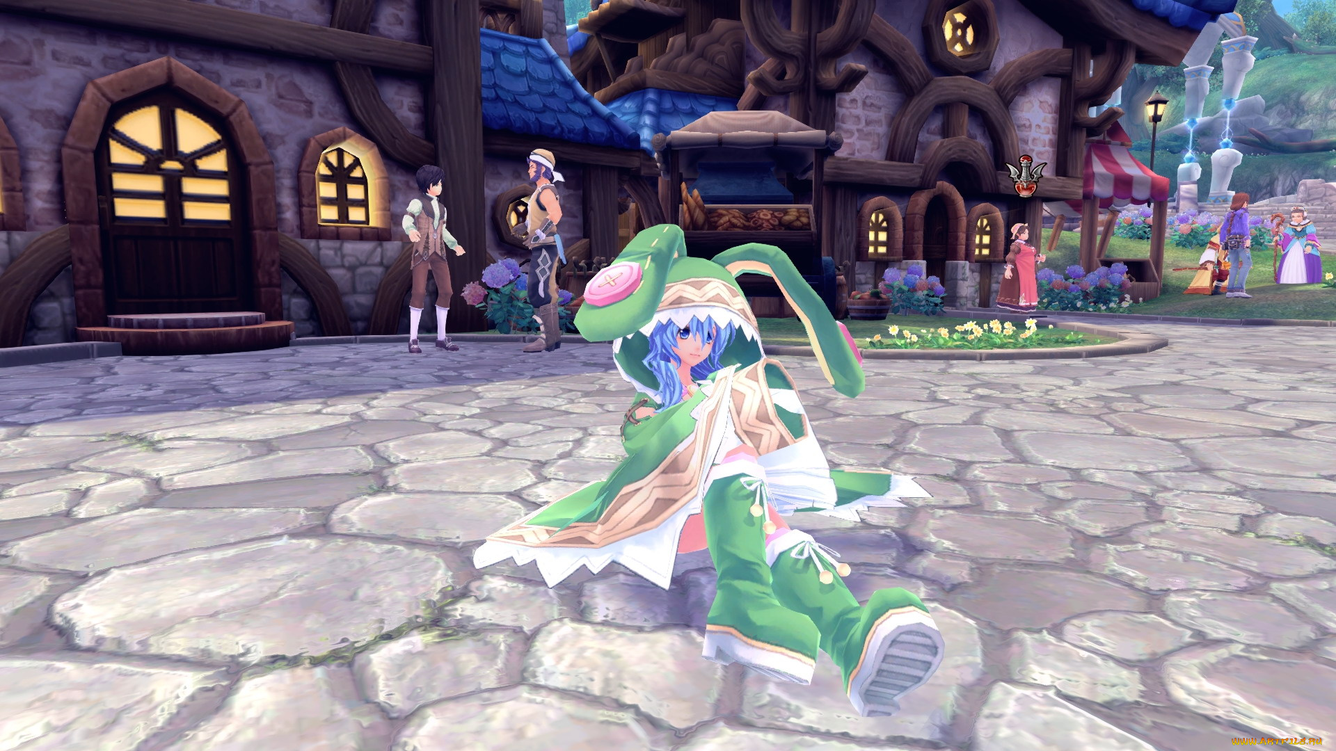 видео, игры, aura, kingdom, персонажи, город