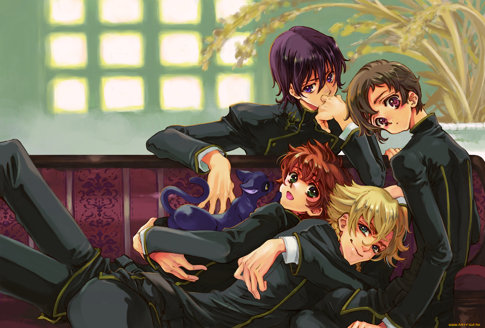 аниме, code, geass, код, гиасc