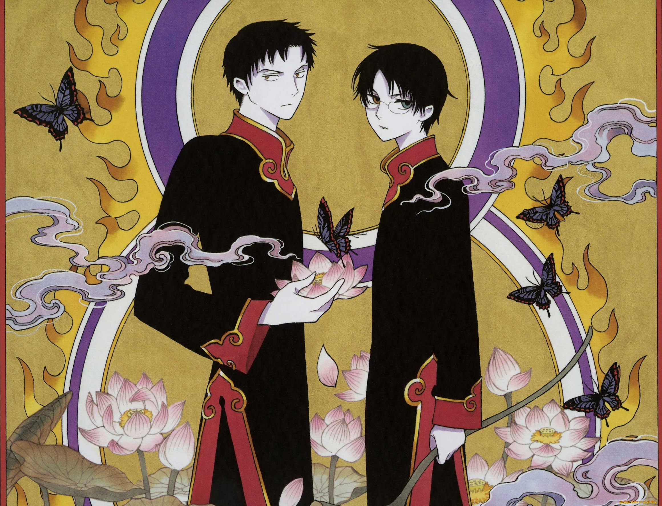 аниме, xxxholic, триплексоголик