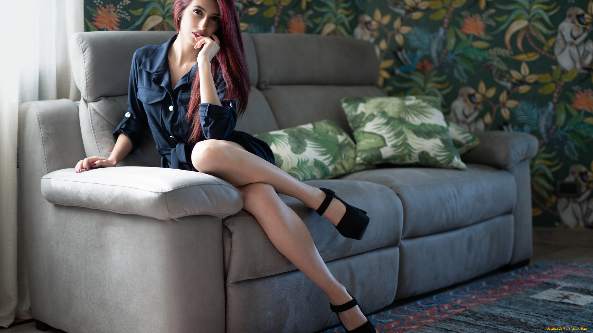 бестия, девушки, -, рыжеволосые, и, разноцветные, девушка, женщина, разноцветная, сексуальная, модель, звезда, позирует, разная, обувь, верхняя, стильная, одежда, нижнее, эротическое, бельё, трусы, лифчик, аксессуары, макияж, колготки, чулки, и, множество, элементов, на, фотографии