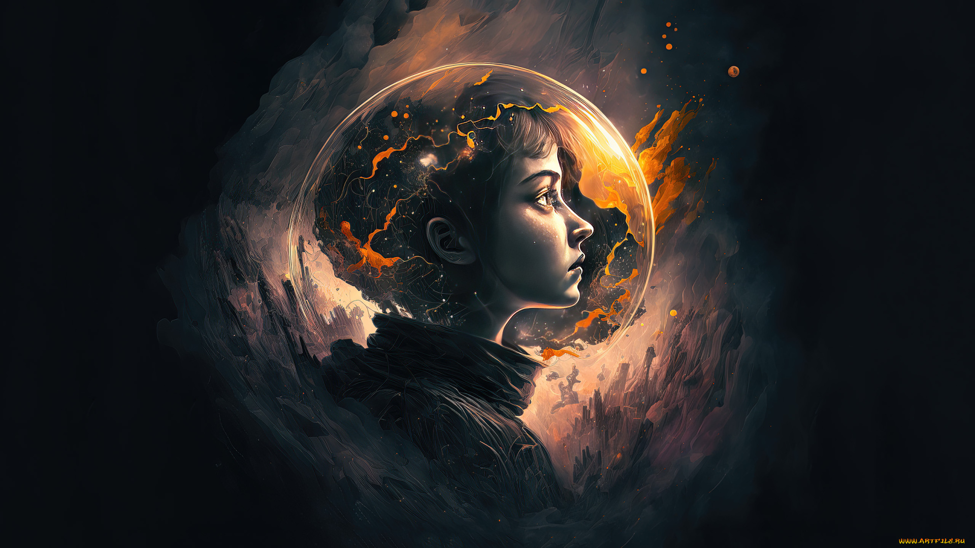 фэнтези, девушки, нейросетевые, нейросети, ai, art