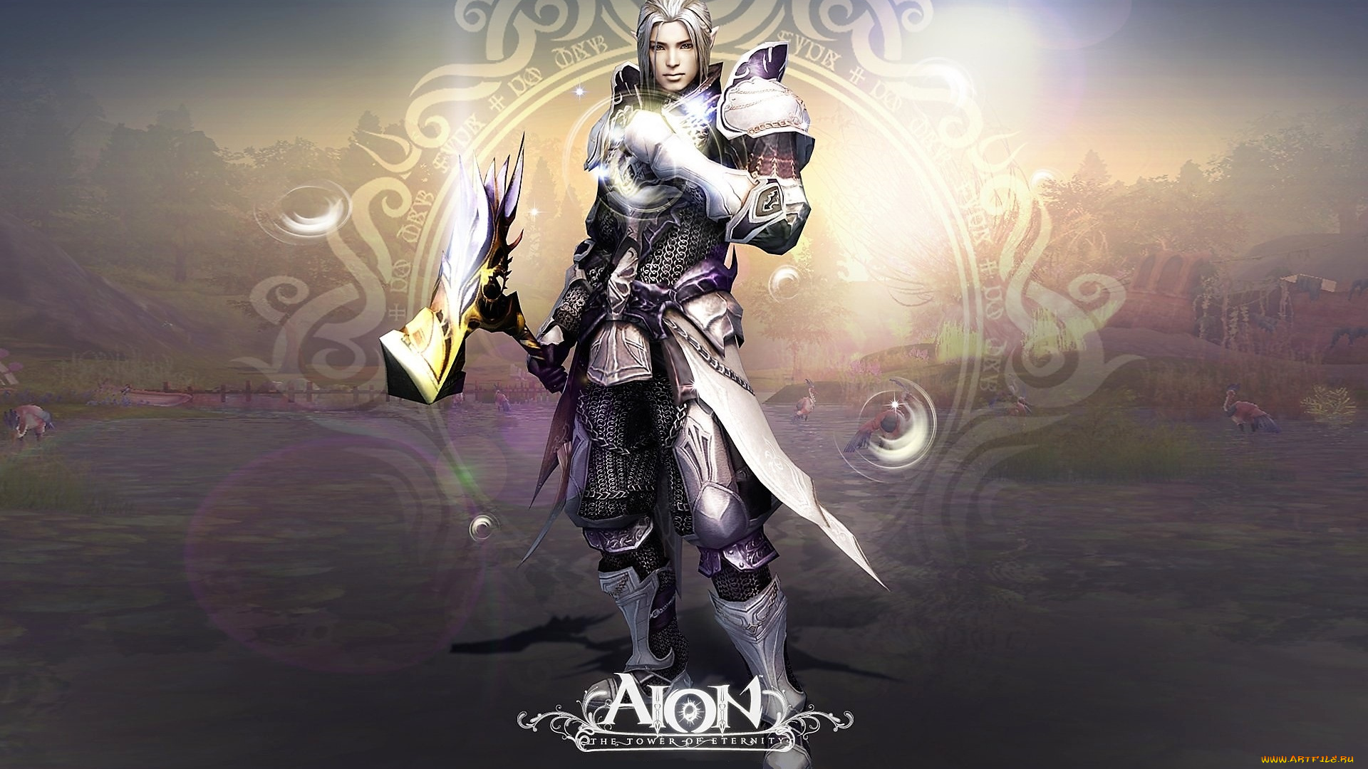 видео, игры, aion, , the, tower, of, eternity, броня, магия, оружие