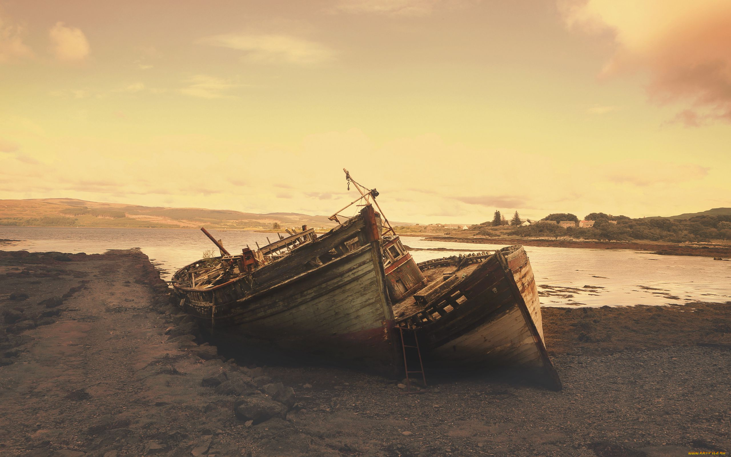 корабли, лодки, , шлюпки, старые, заброшенные